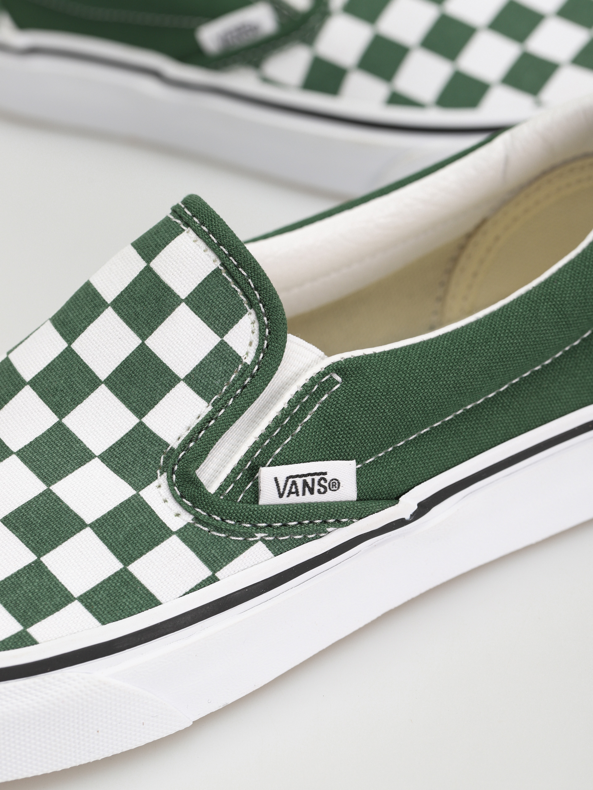 Buty Vans Classic Slip On (color theory checkerboard greener pastur)