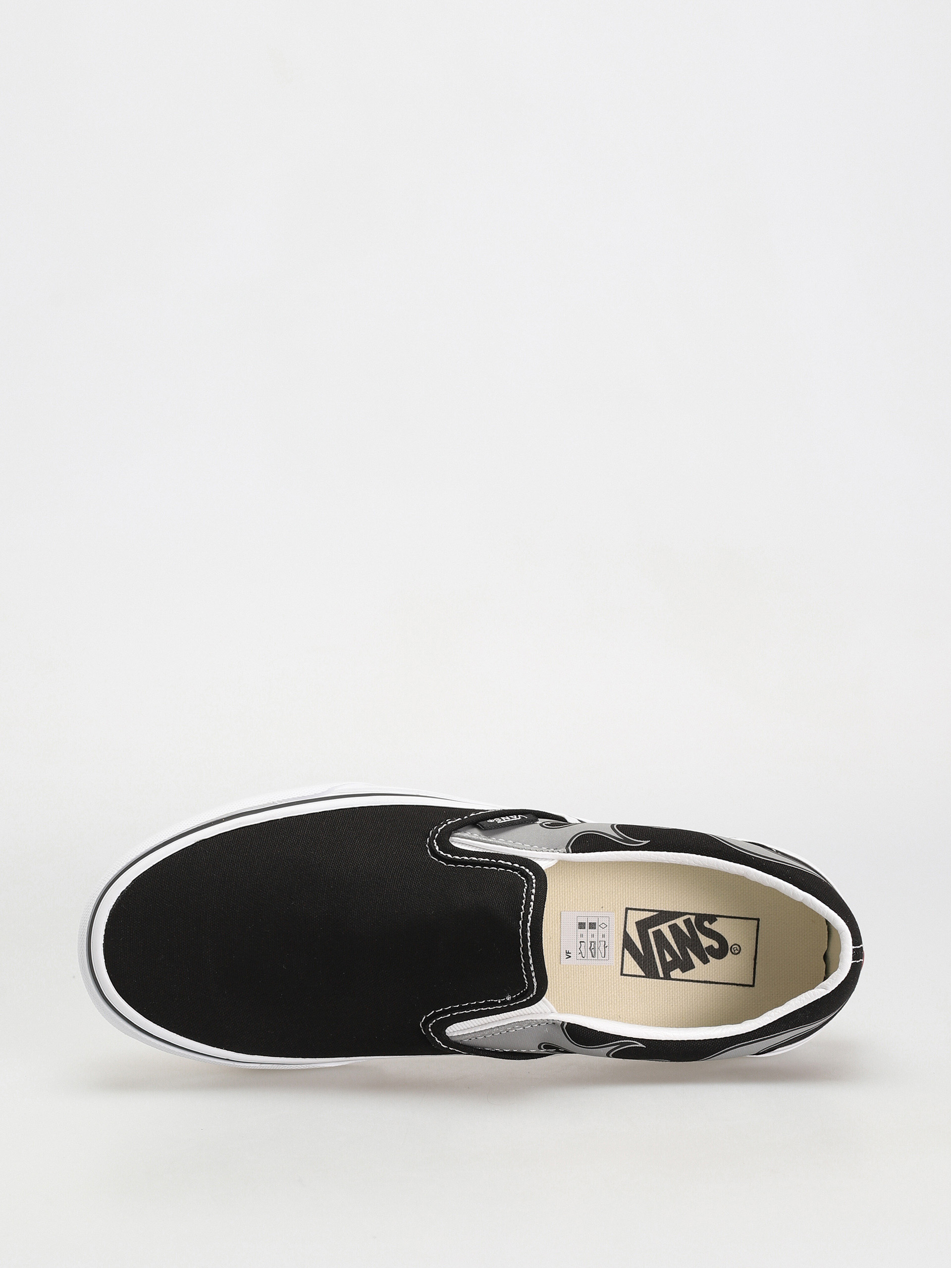 Buty Vans Classic Slip On (reflective flame black)