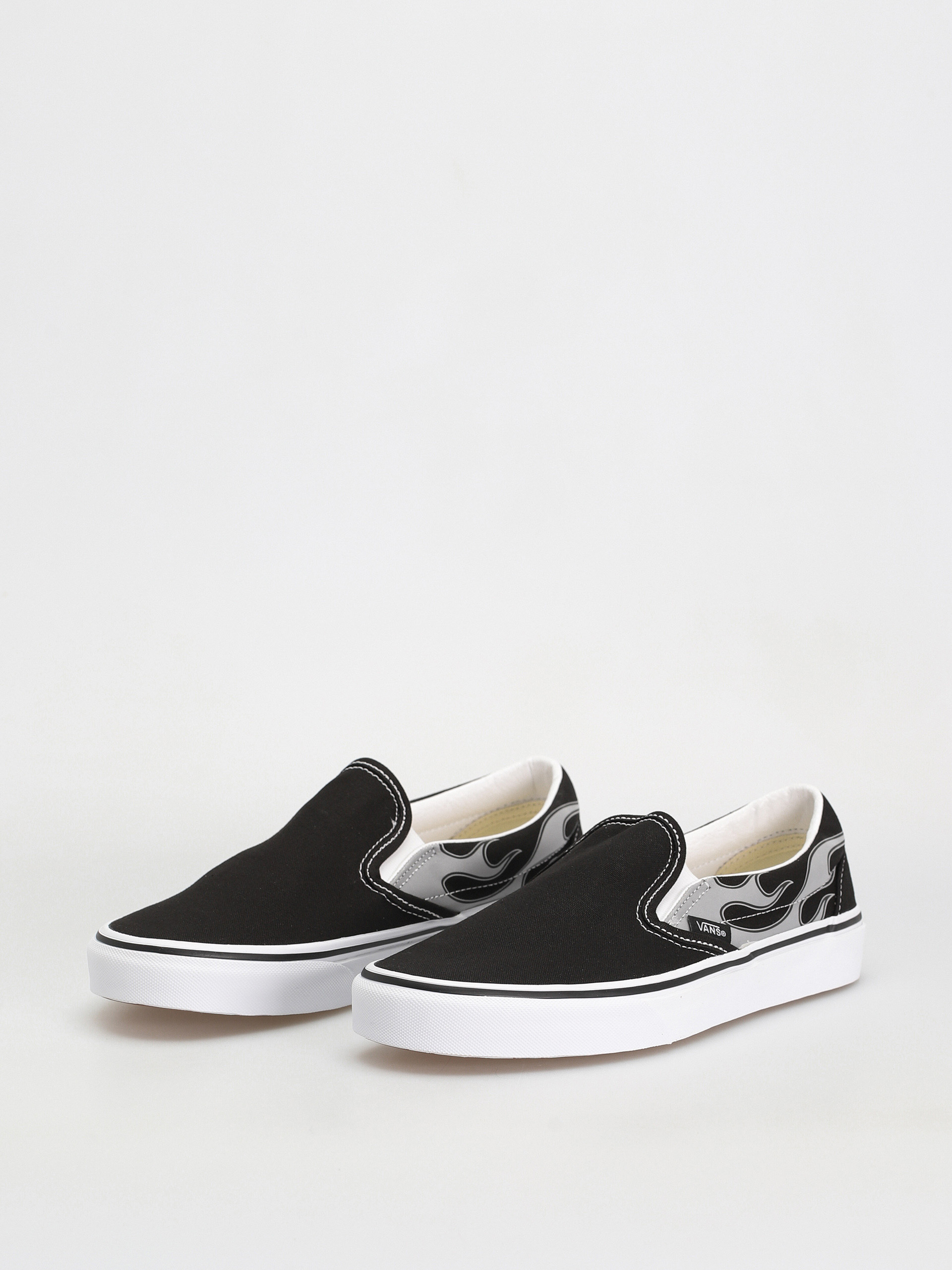 Buty Vans Classic Slip On (reflective flame black)