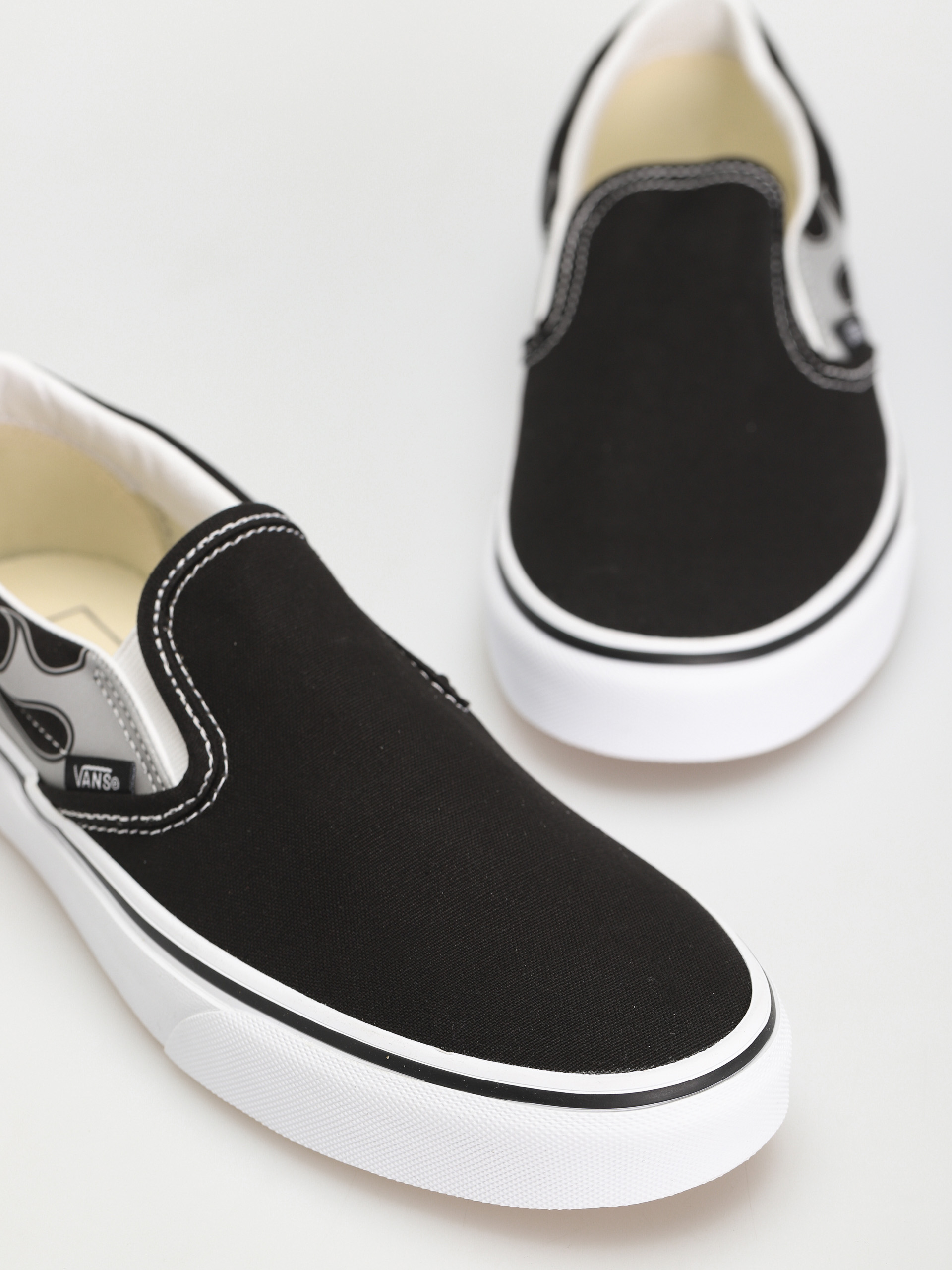 Buty Vans Classic Slip On (reflective flame black)