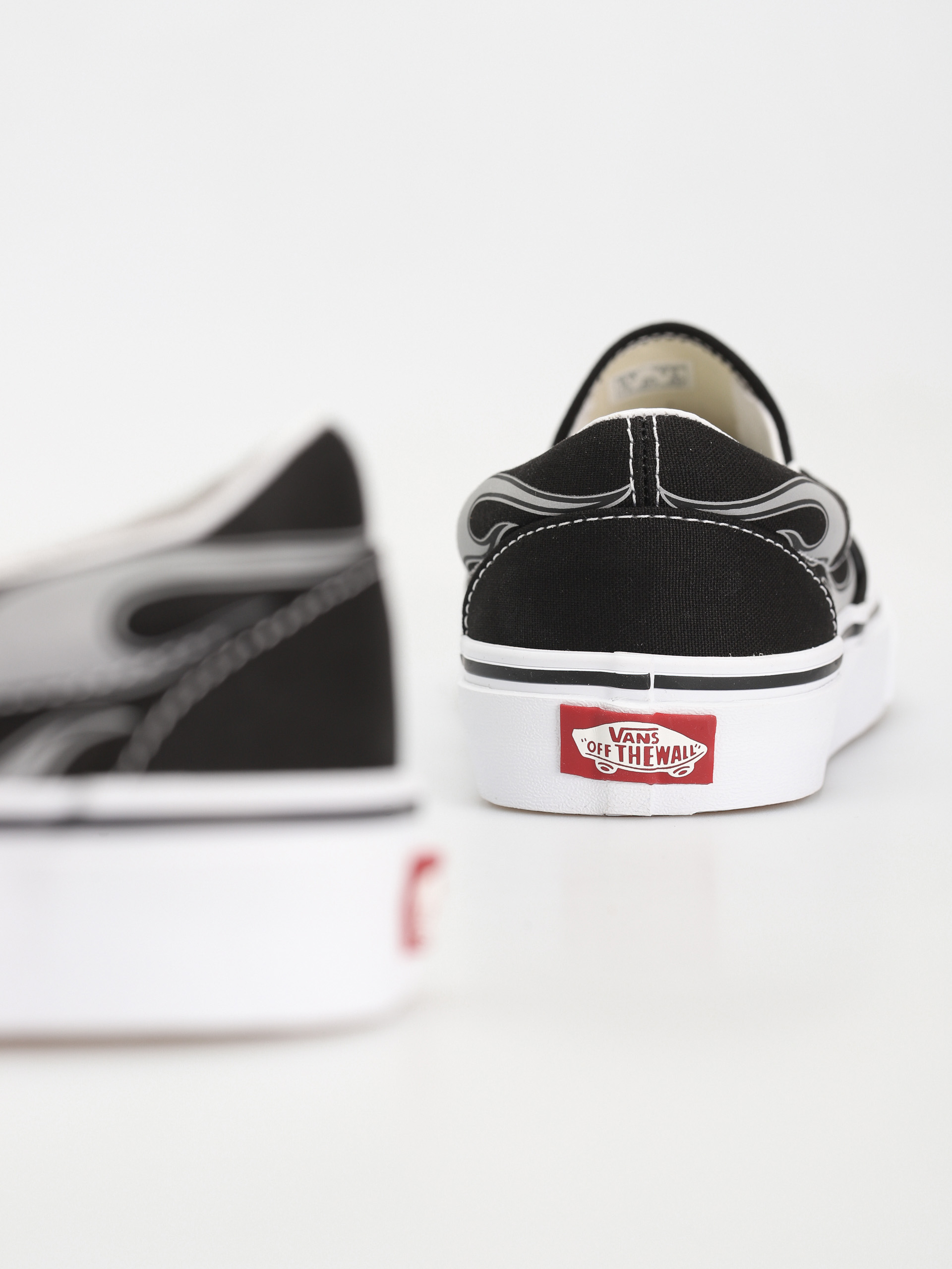 Buty Vans Classic Slip On (reflective flame black)