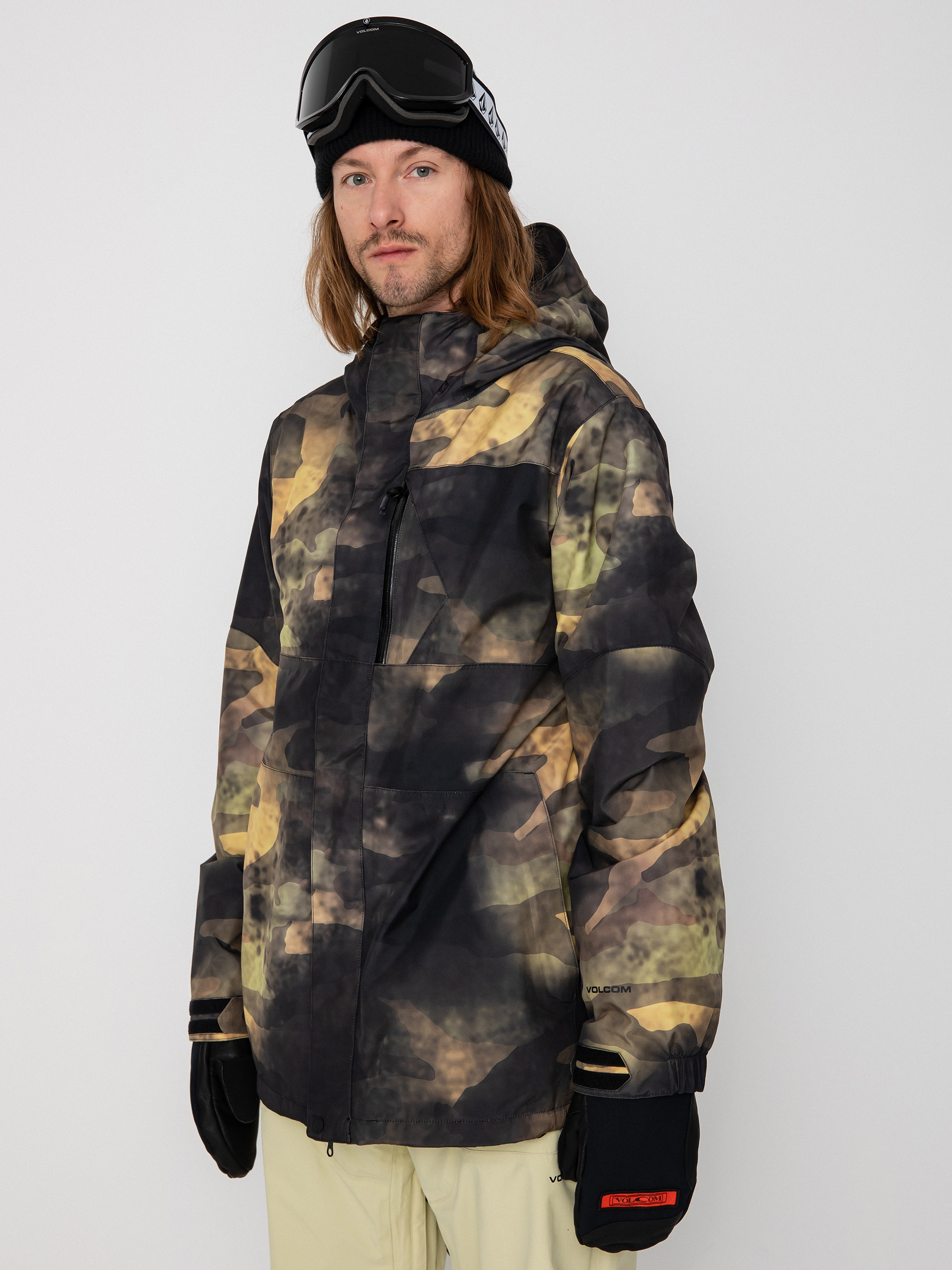Męska Kurtka snowboardowa Volcom L Gore Tex (camouflage)
