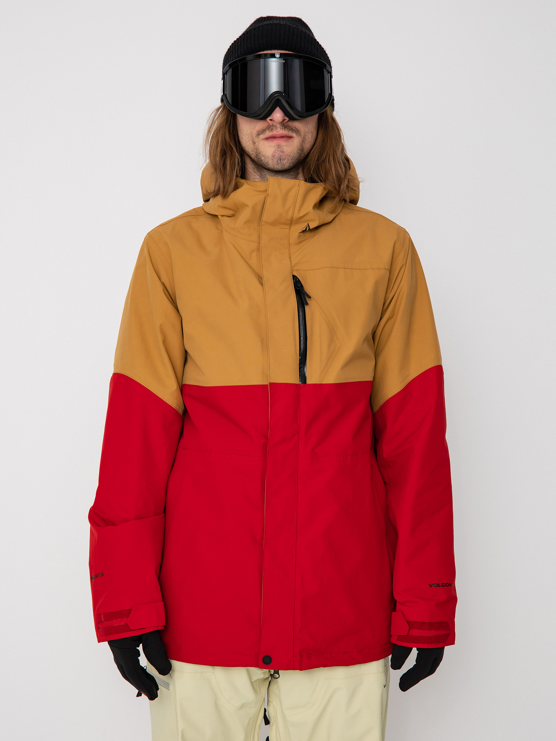 Kurtka snowboardowa Volcom L Gore Tex (caramel)