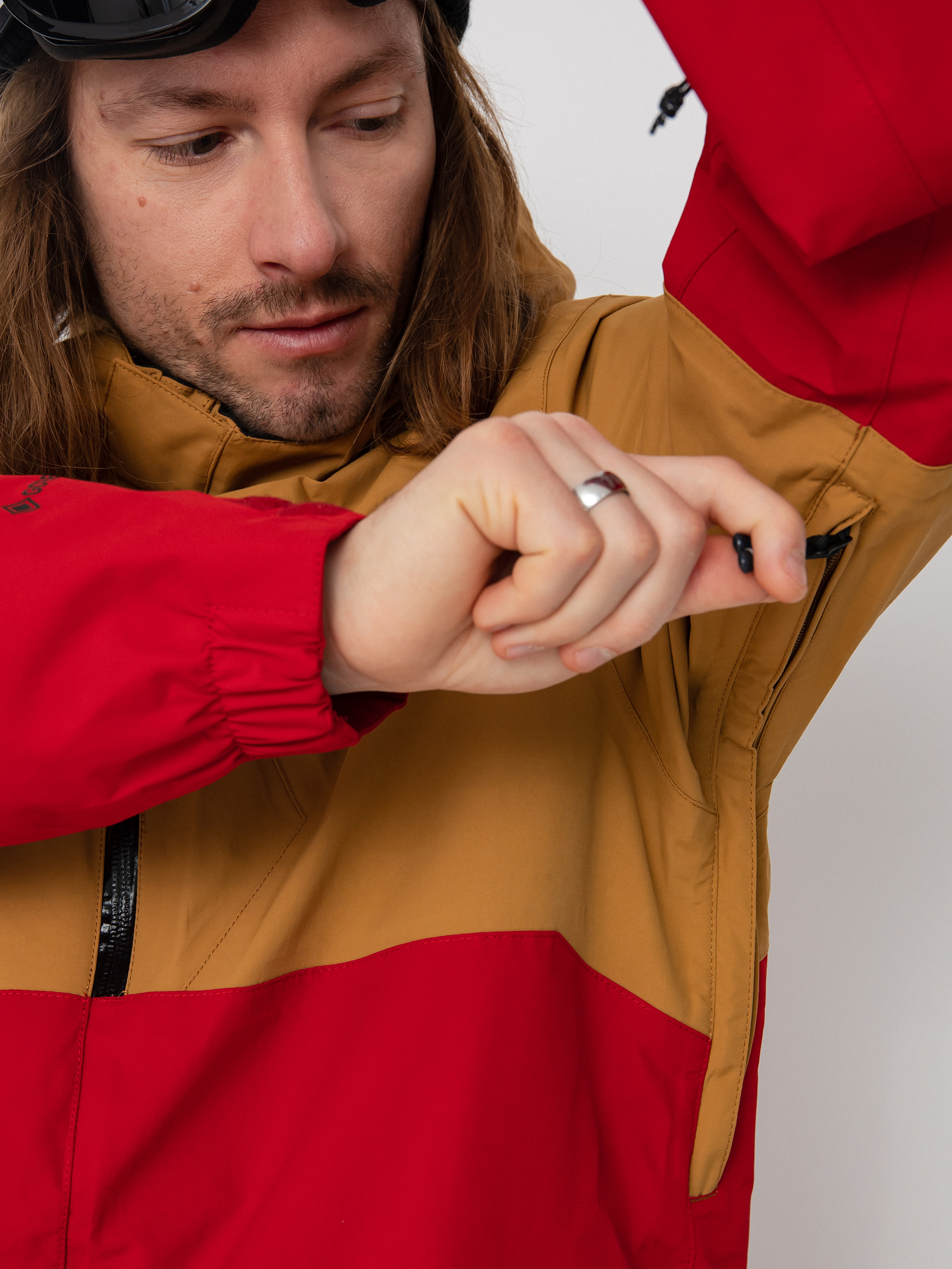 Męska Kurtka snowboardowa Volcom L Gore Tex (caramel)