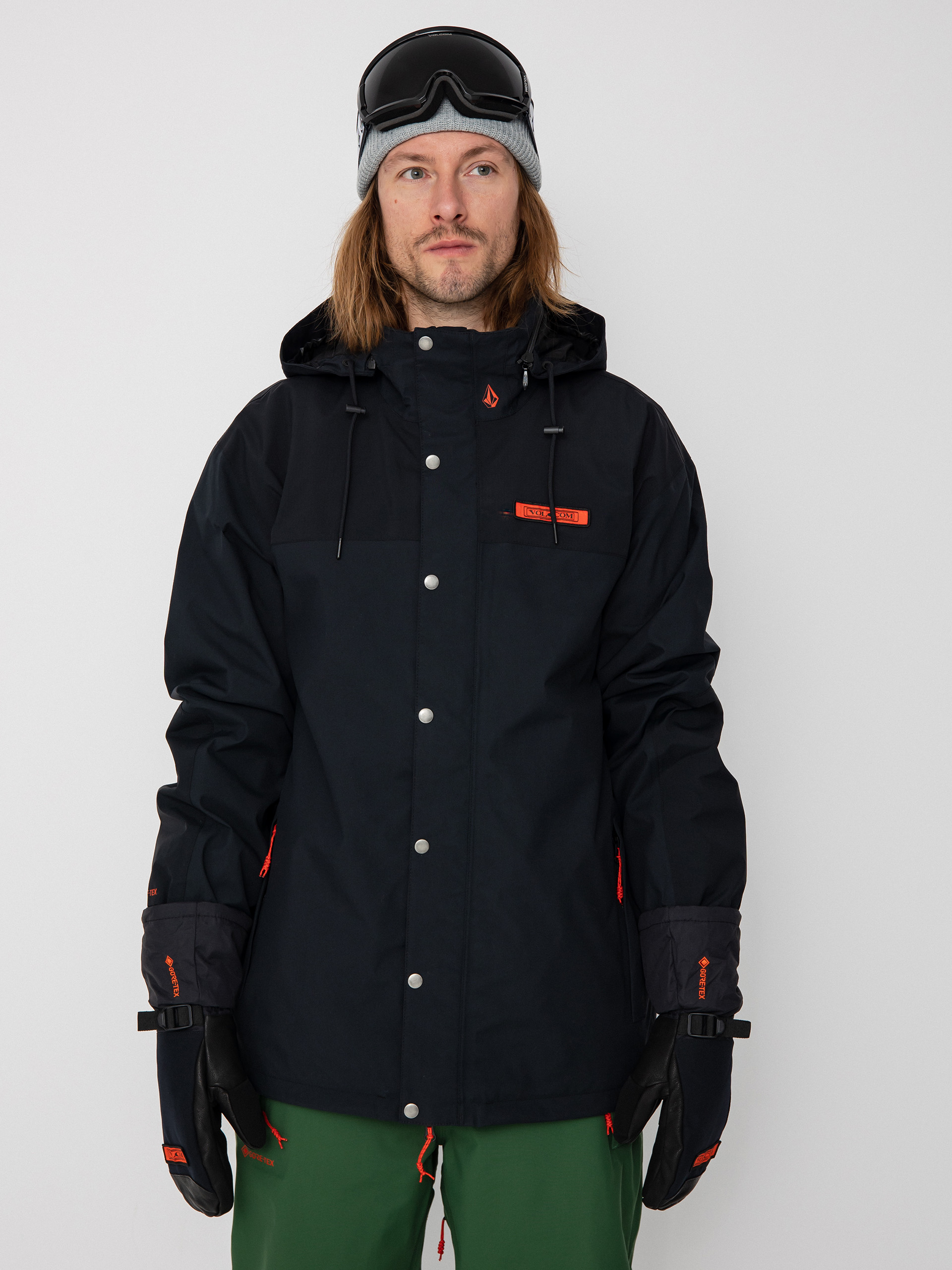 Męska Kurtka snowboardowa Volcom Longo Gore Tex (black)