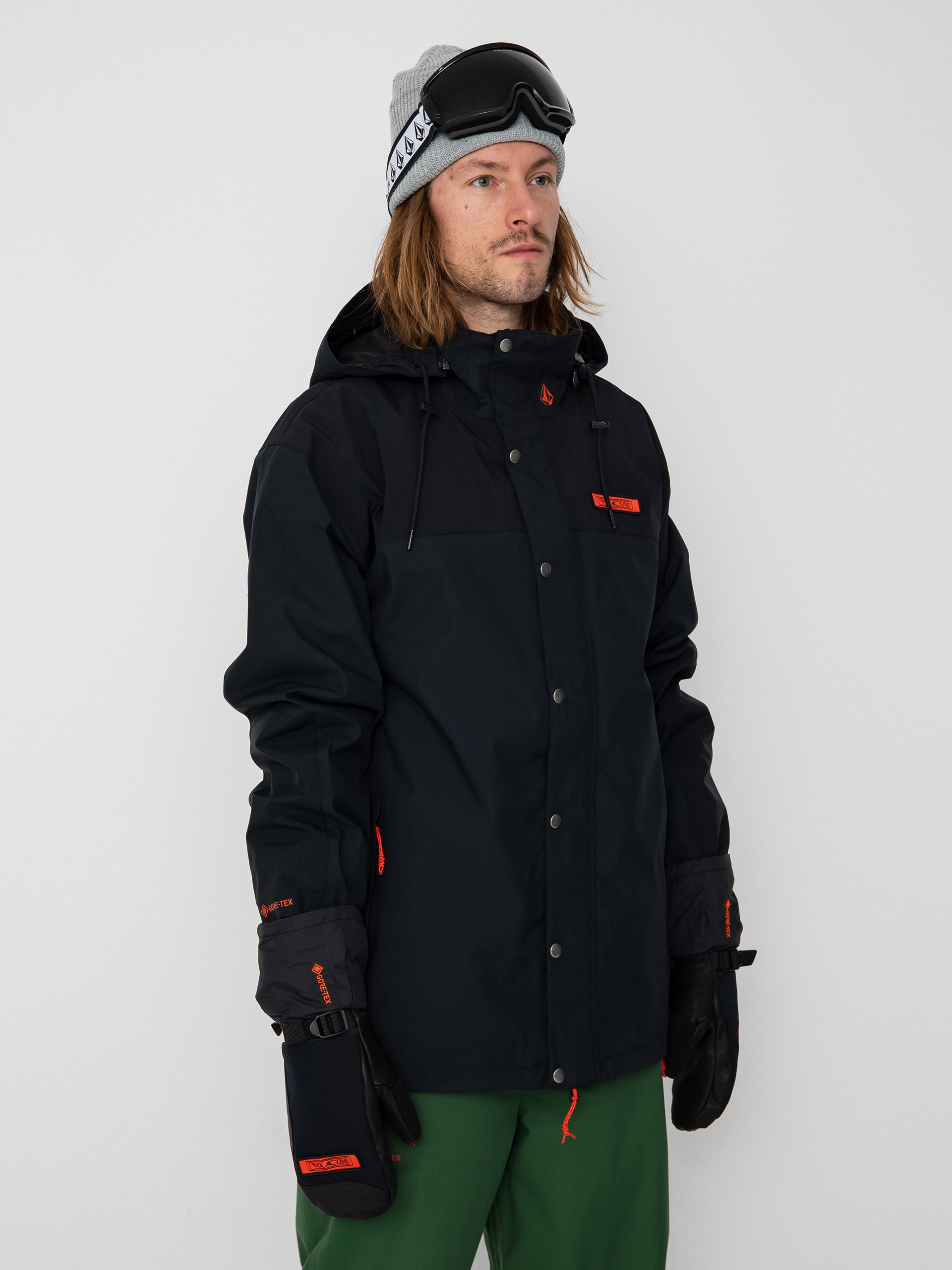 Męska Kurtka snowboardowa Volcom Longo Gore Tex (black)