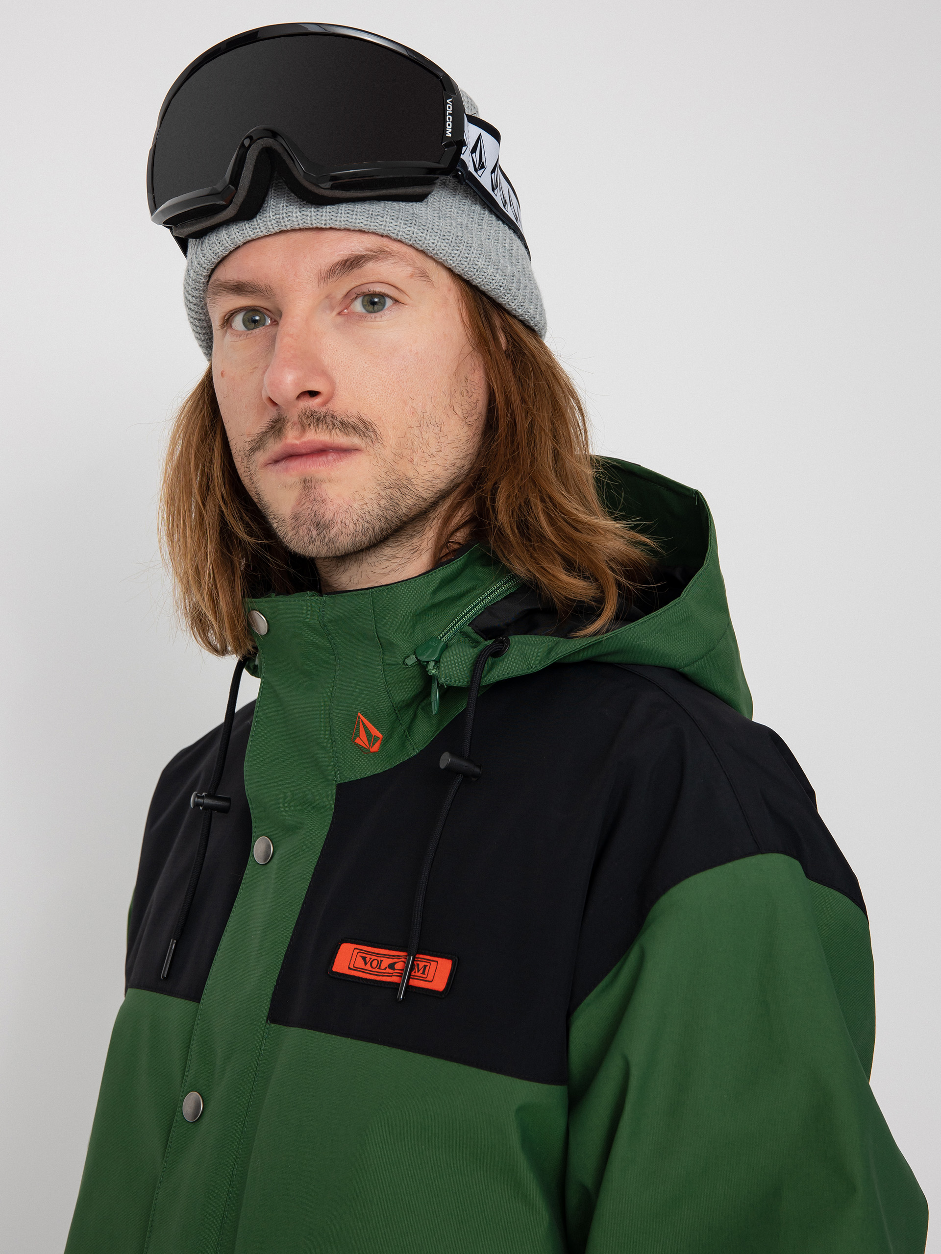 Męska Kurtka snowboardowa Volcom Longo Gore Tex (military)