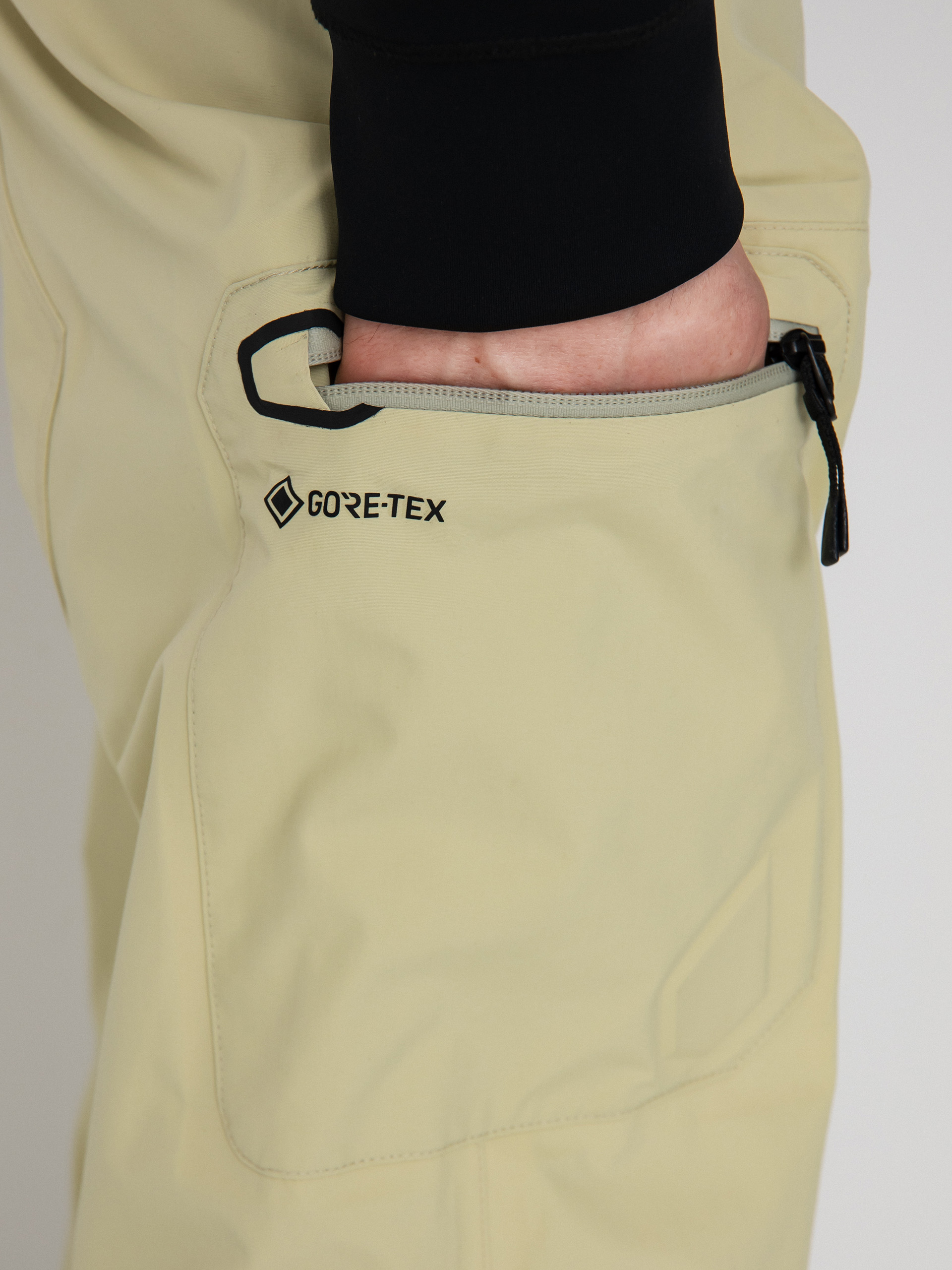 Męskie Spodnie snowboardowe Volcom L Gore Tex (khaki)