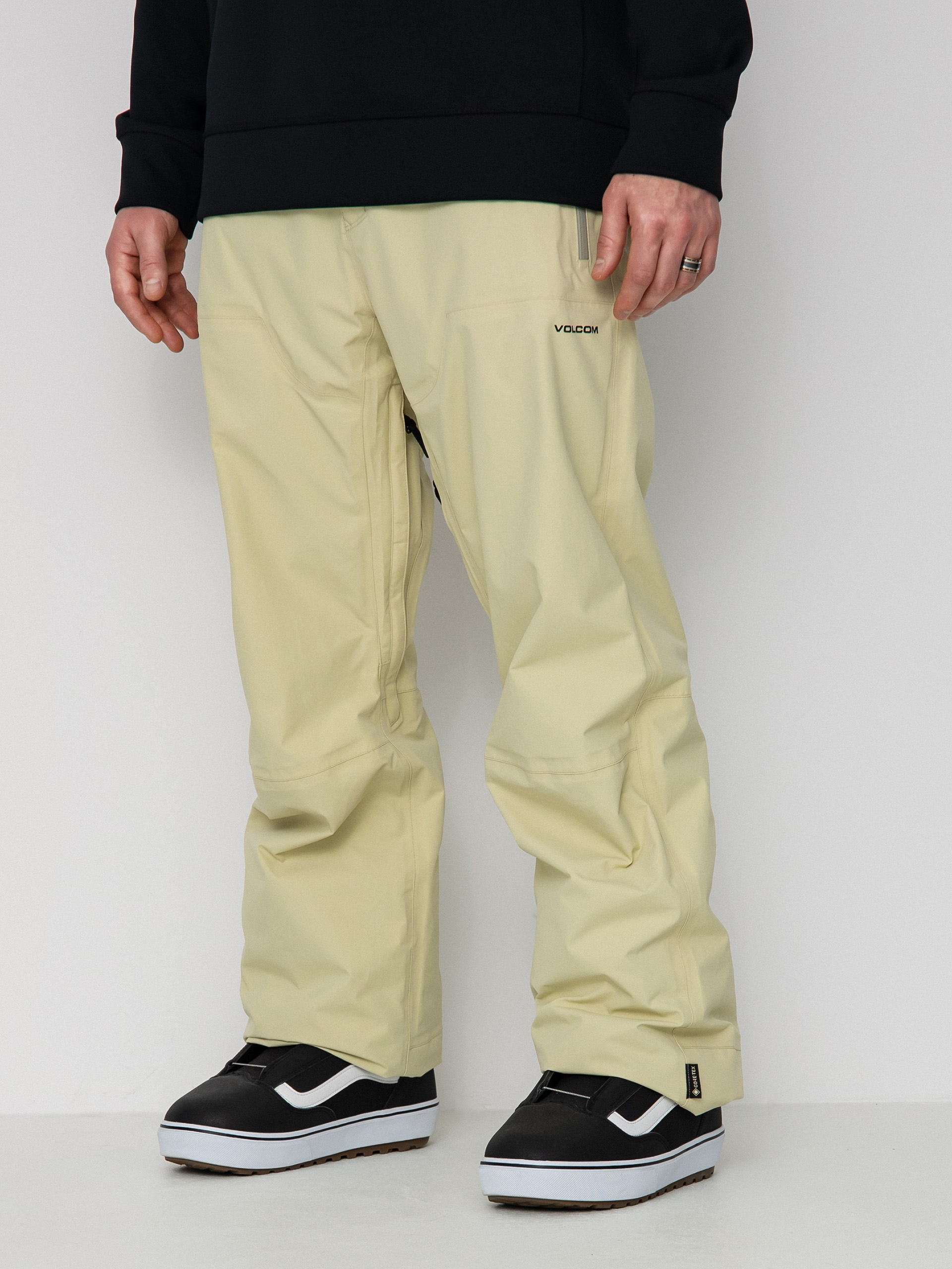Męskie Spodnie snowboardowe Volcom L Gore Tex (khaki)