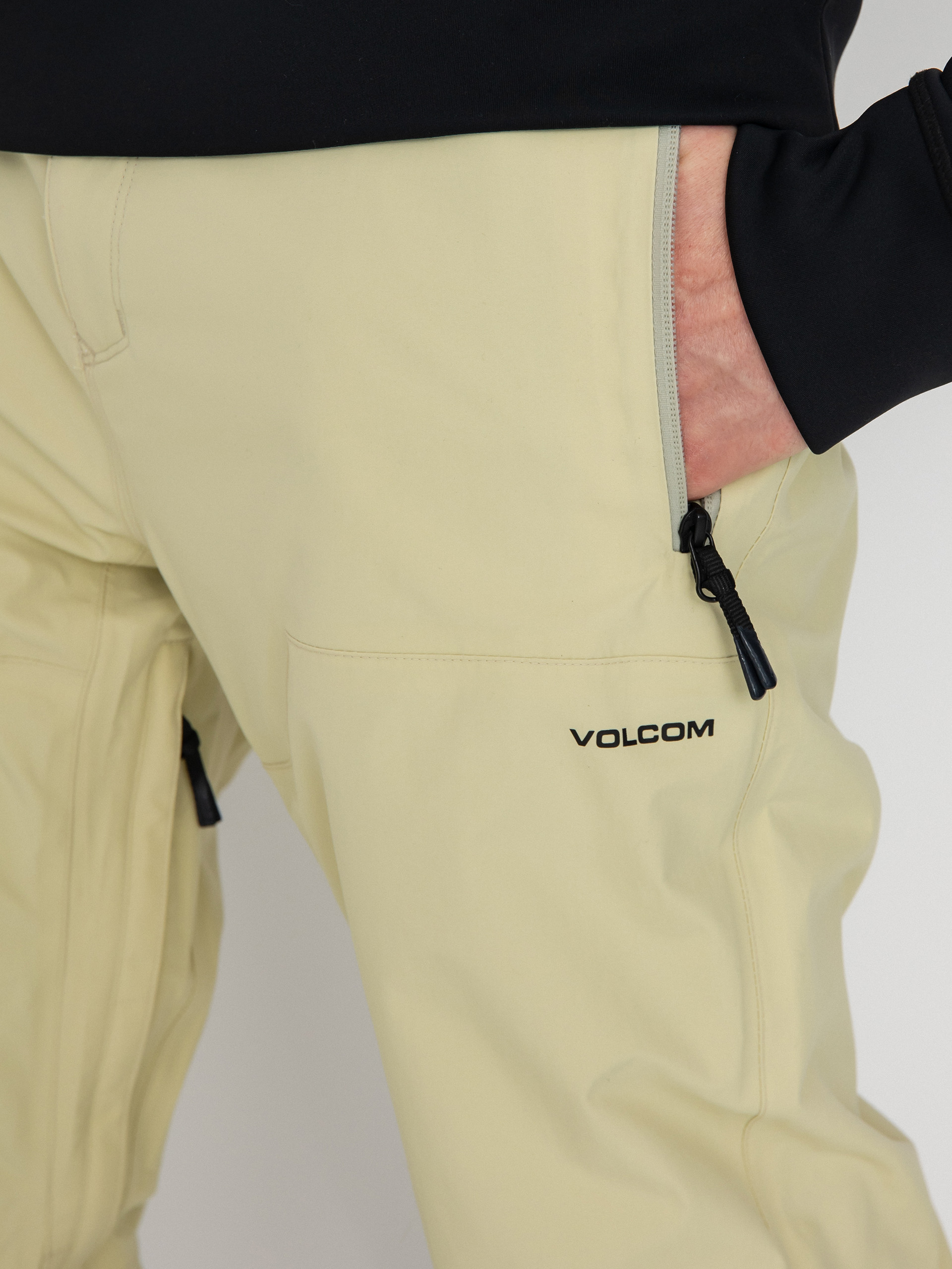 Męskie Spodnie snowboardowe Volcom L Gore Tex (khaki)