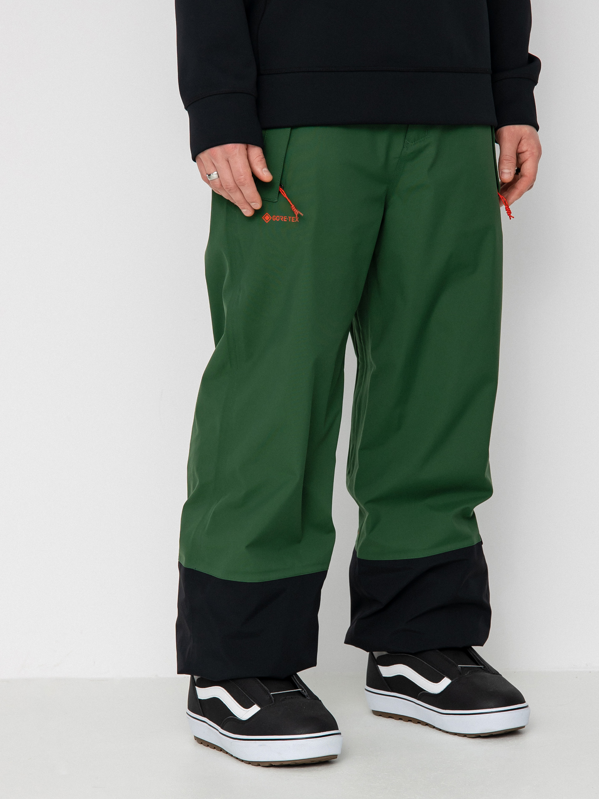 Męskie Spodnie snowboardowe Volcom Longo Gore Tex (military)