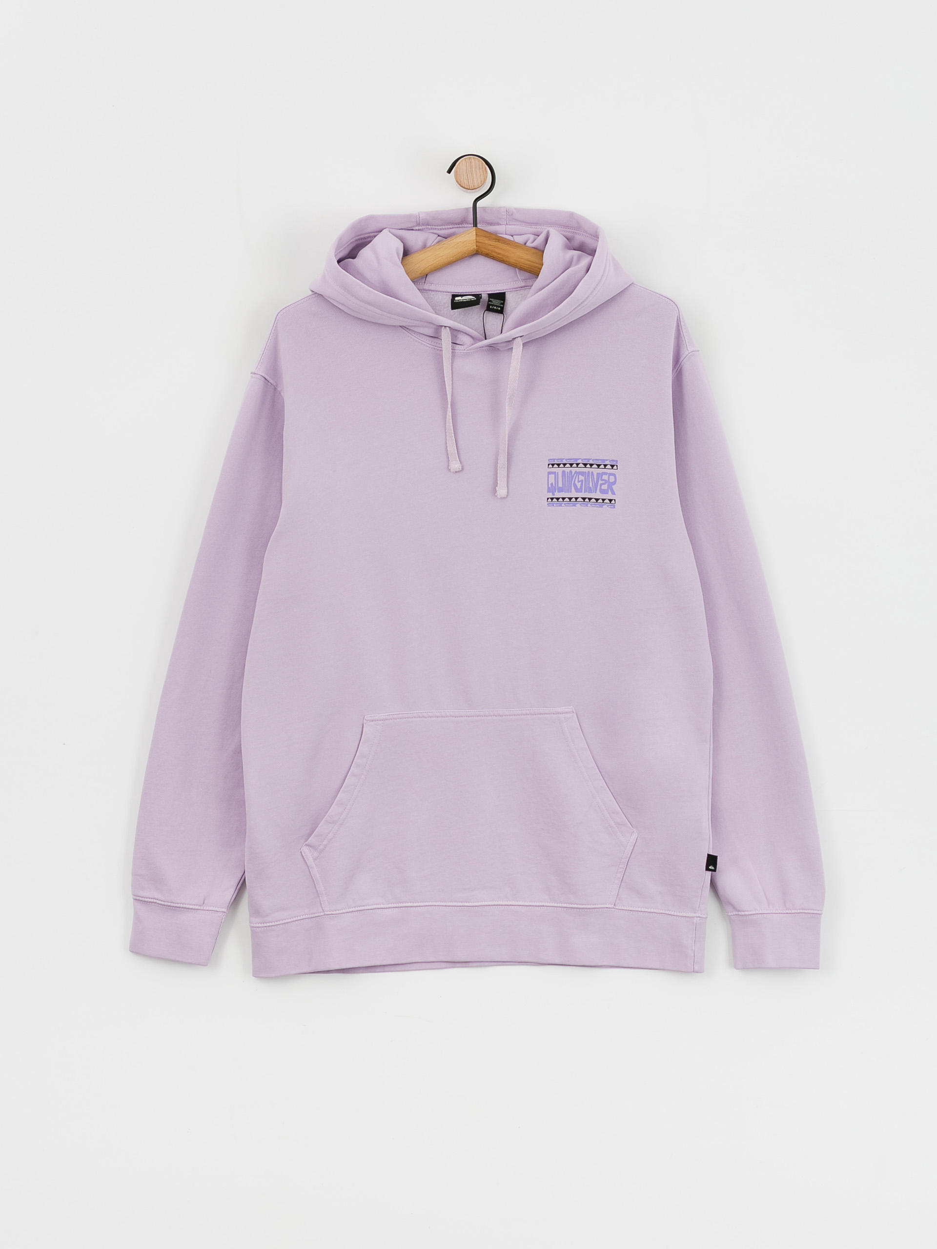 Bluza z kapturem Quiksilver Neon Slab HD (pastel lilac)