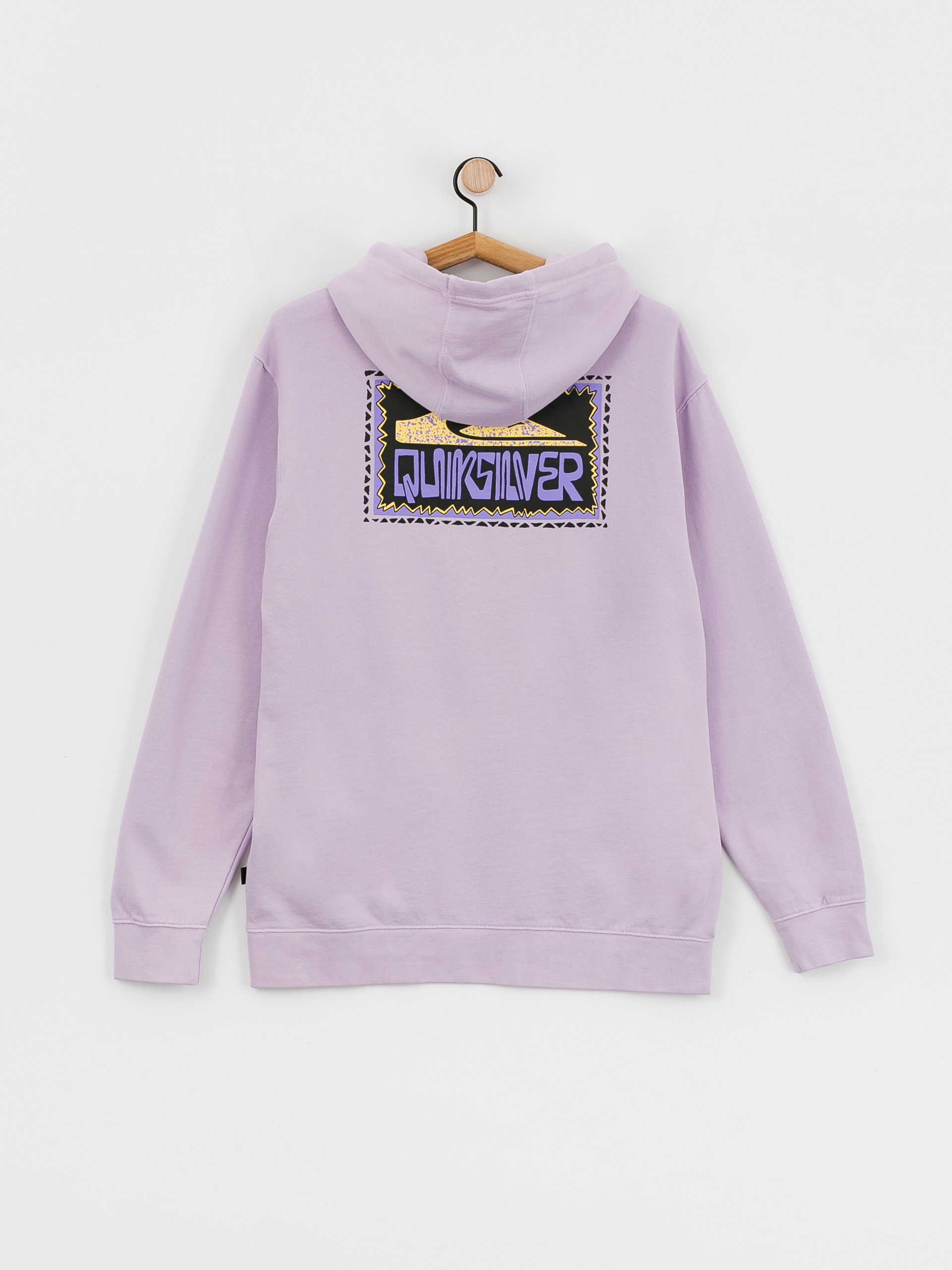 Bluza z kapturem Quiksilver Neon Slab HD (pastel lilac)