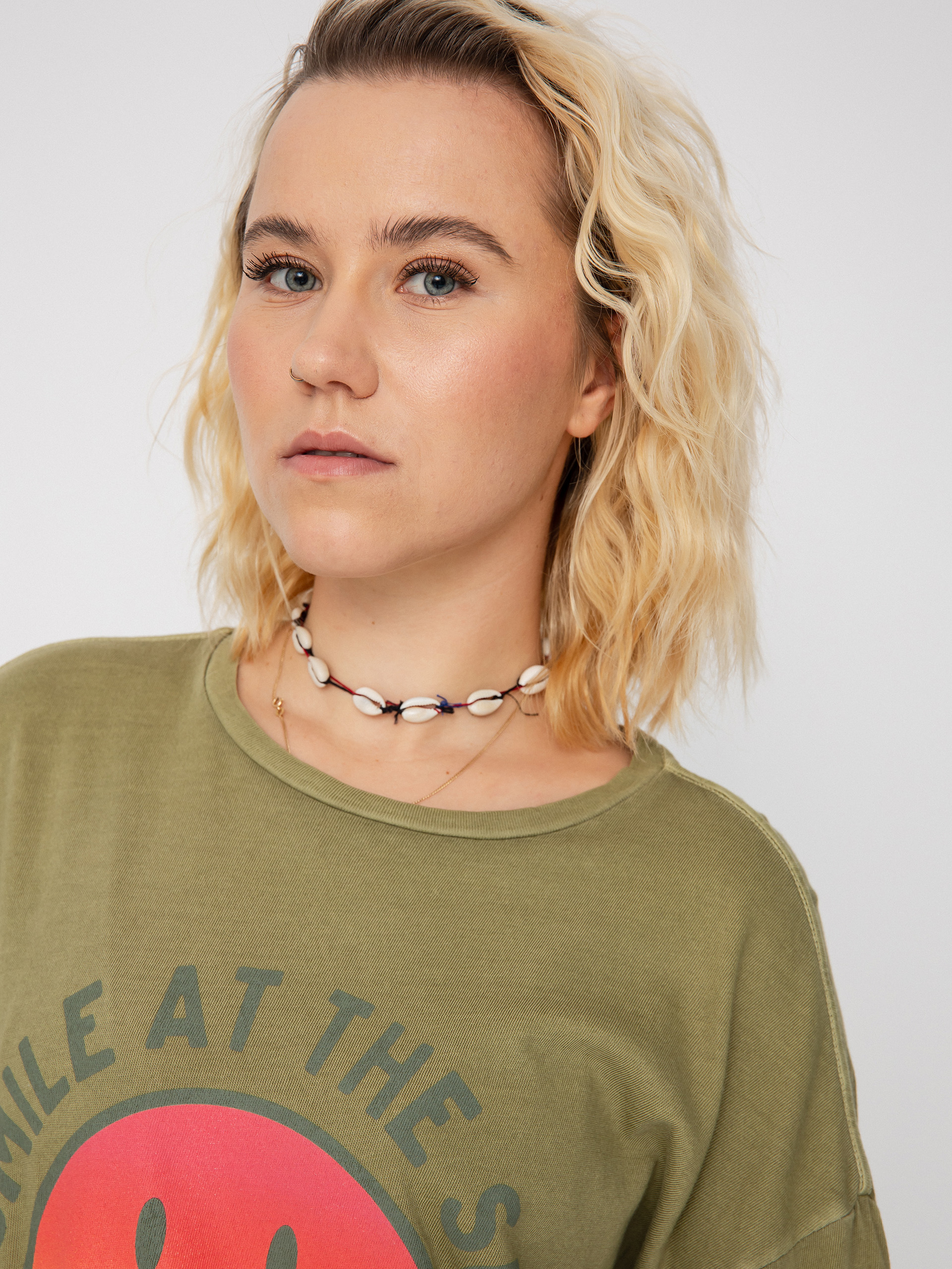 T-shirt Billabong X Smiley True Boy Wmn (split pea)