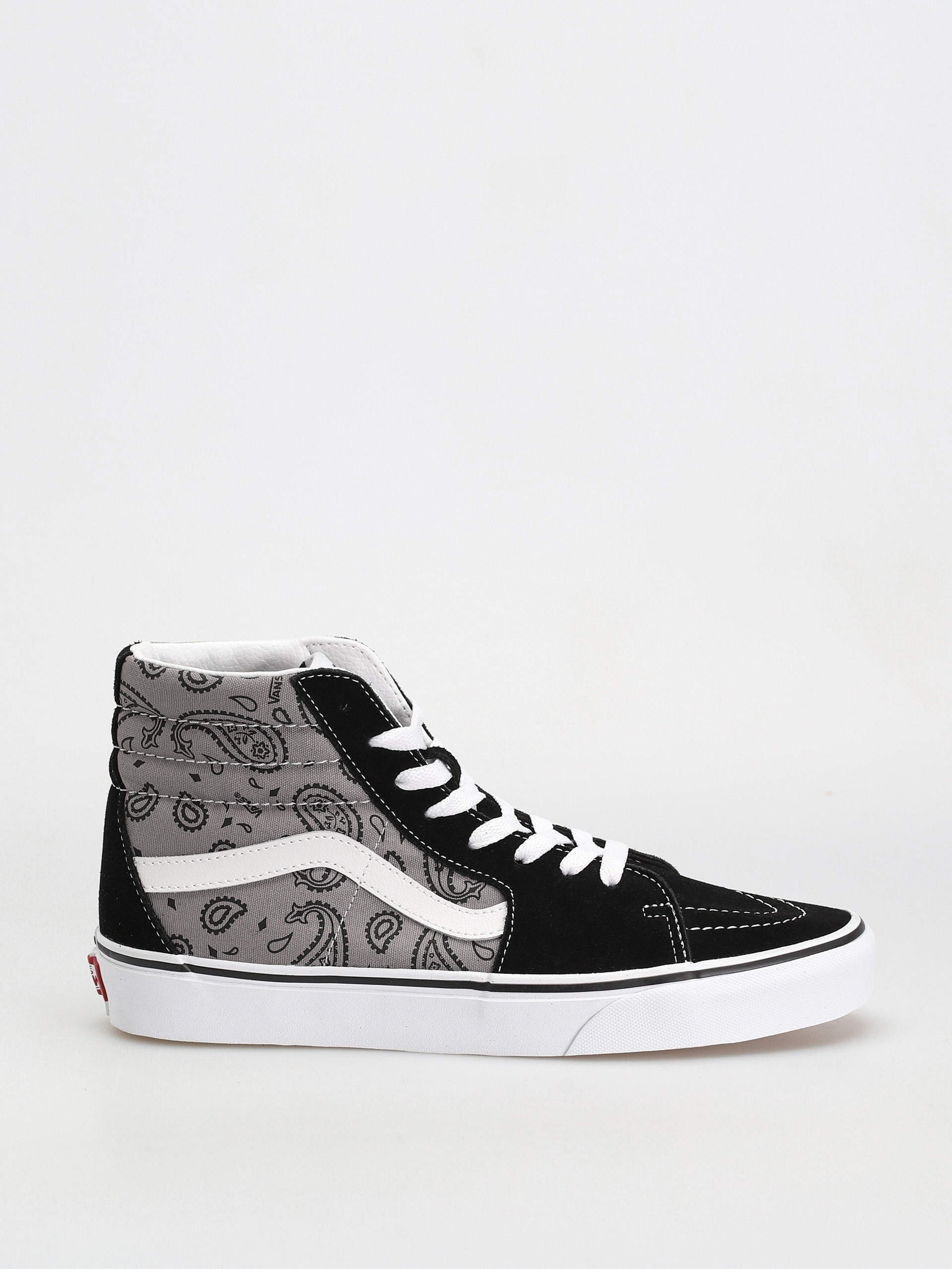 Buty Vans Sk8 Hi (paisley gray/true white)