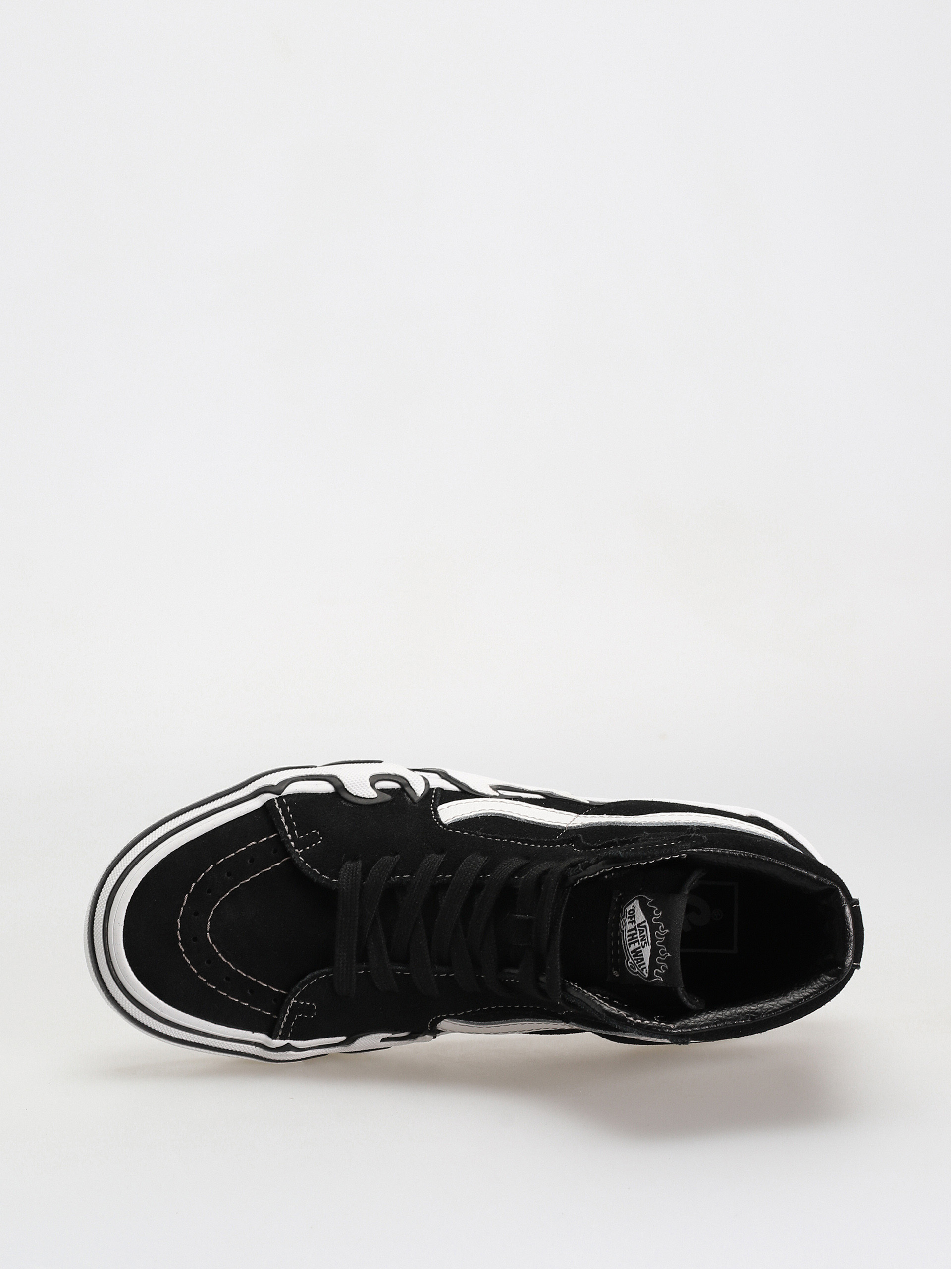 Buty Vans Sk8 Hi Flame (suede black/white)