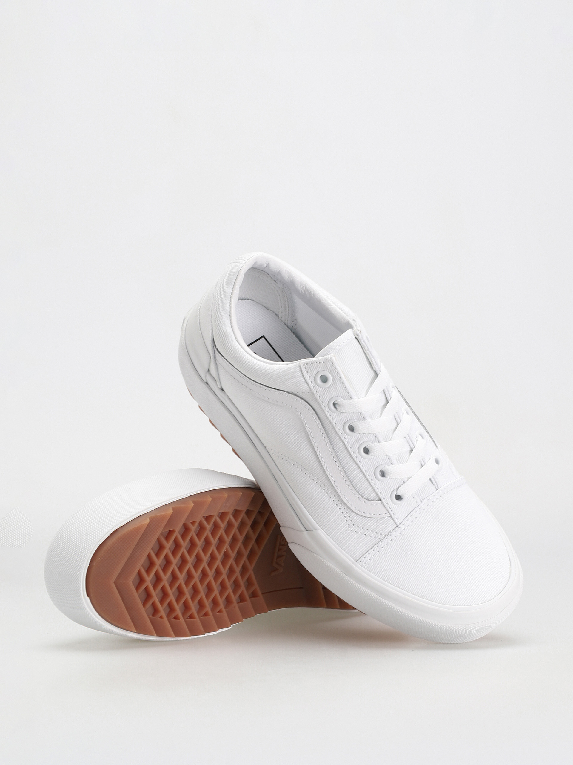 Buty Vans Old Skool Stacked Wmn (canvas/true white)