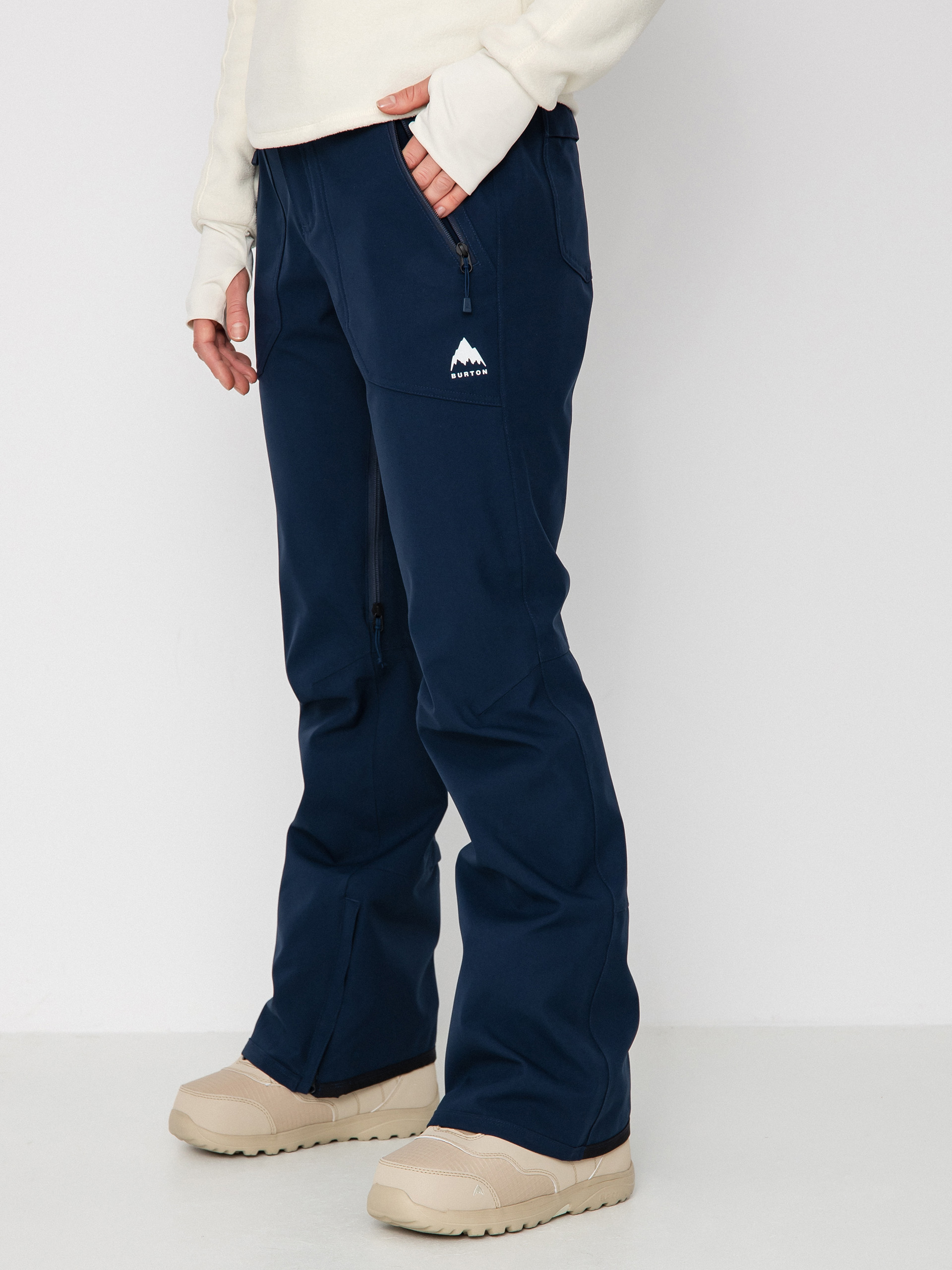 Damskie Spodnie snowboardowe Burton Vida Stretch (dress blue)