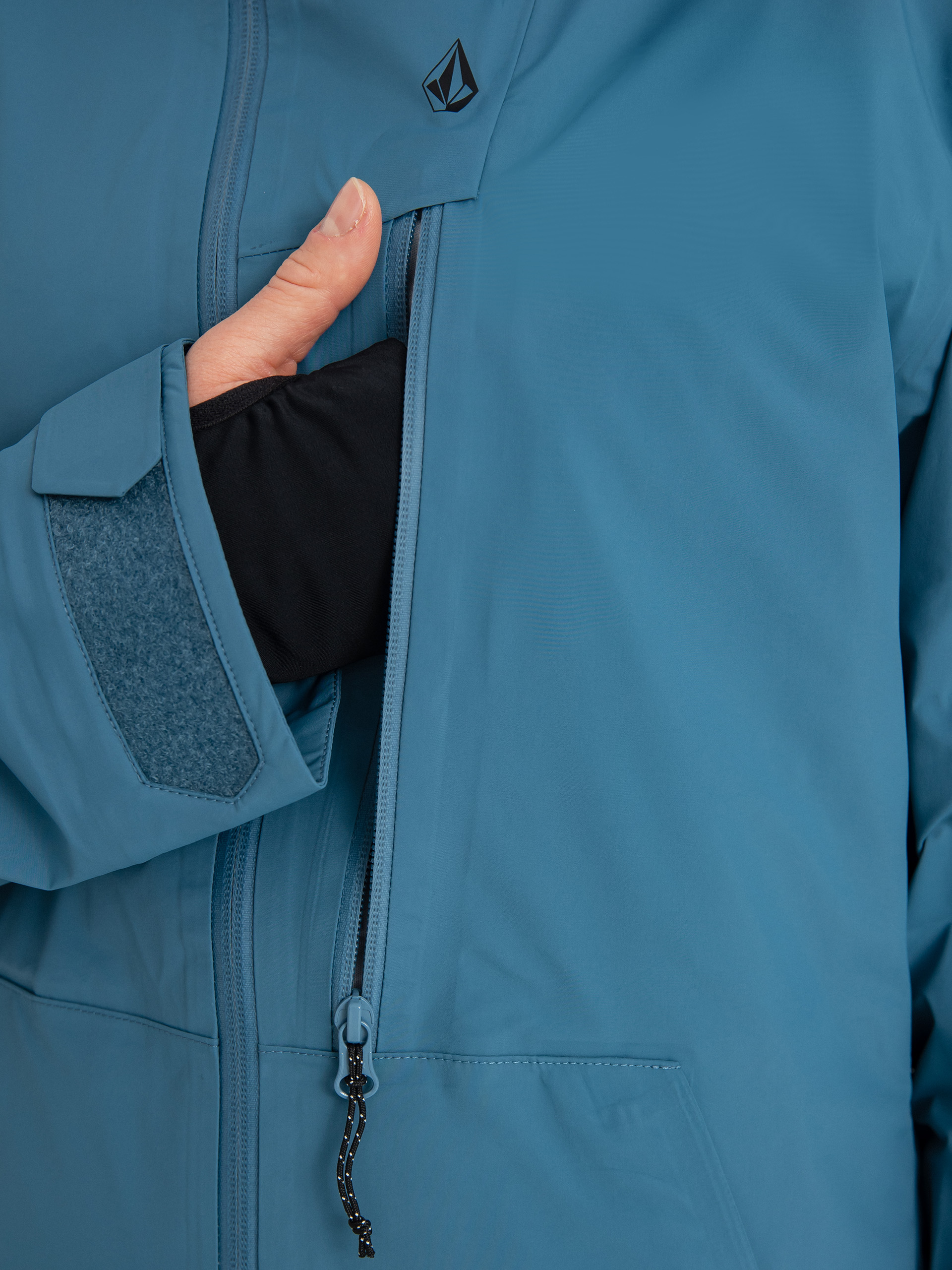 Damska Kurtka snowboardowa Volcom Nya Tds Inf Gore Tex (petrol blue)