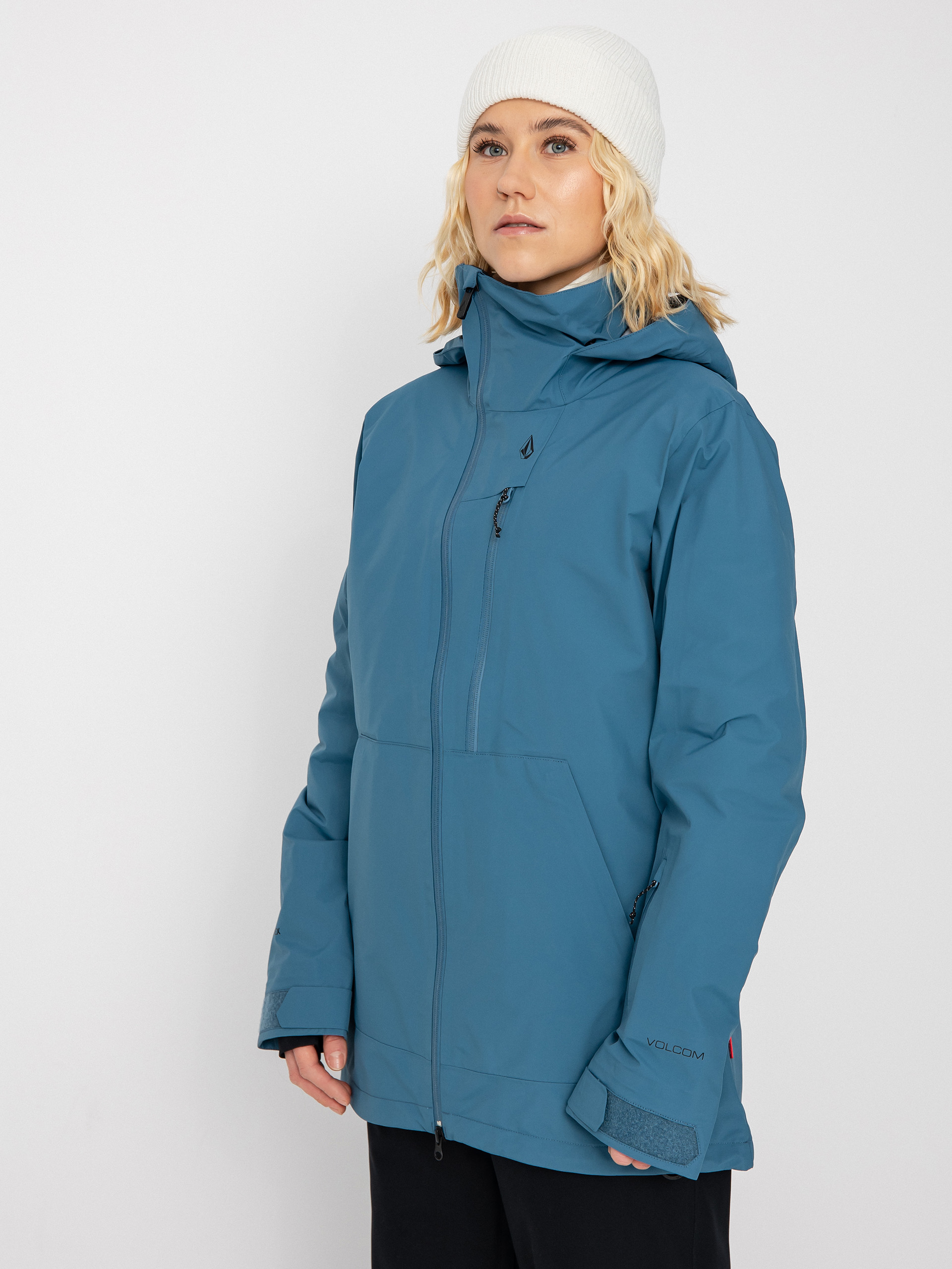 Damska Kurtka snowboardowa Volcom Nya Tds Inf Gore Tex (petrol blue)