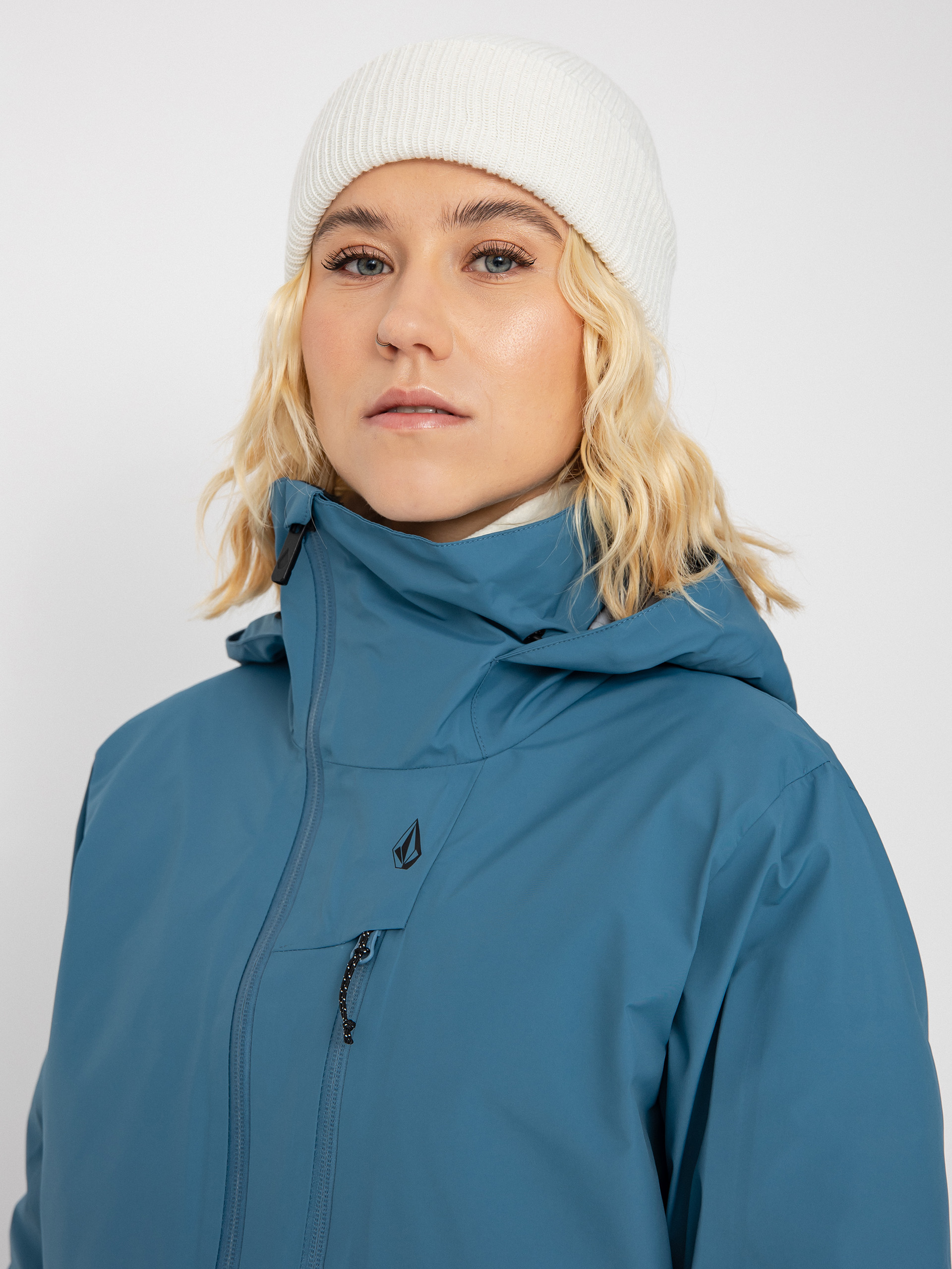 Damska Kurtka snowboardowa Volcom Nya Tds Inf Gore Tex (petrol blue)
