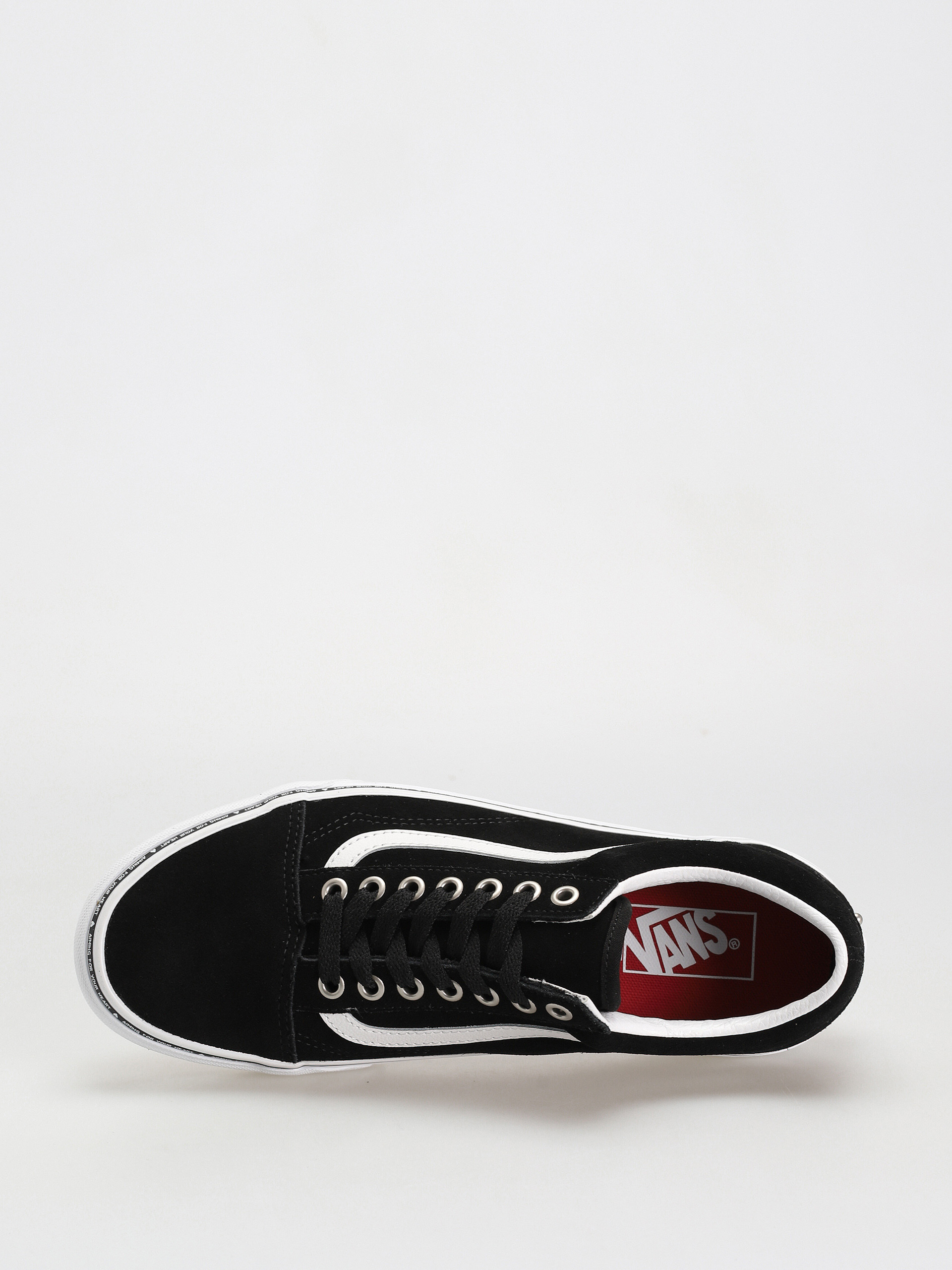 Buty Vans Old Skool (aiming 4 your heart black/white)