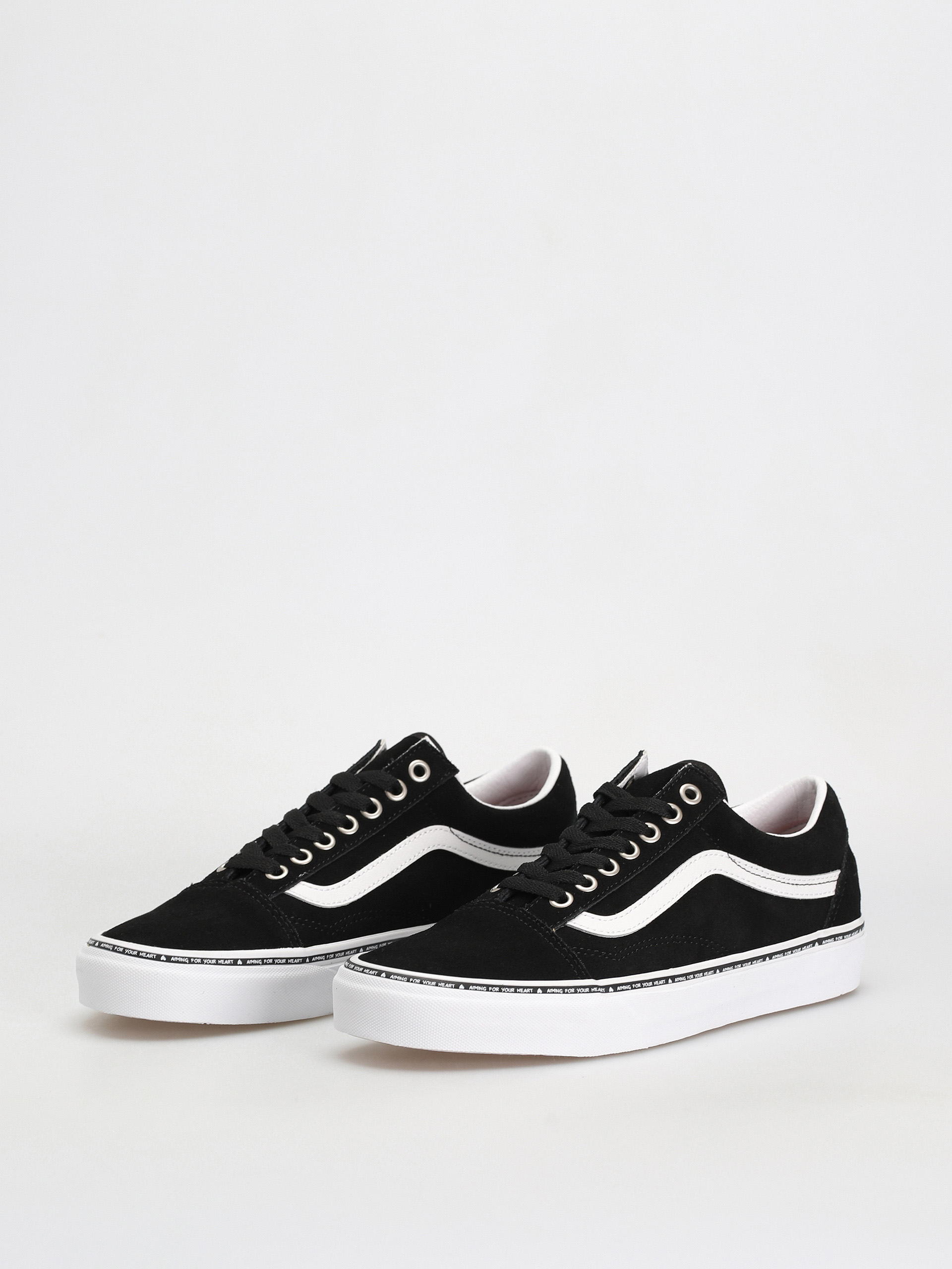 Buty Vans Old Skool (aiming 4 your heart black/white)