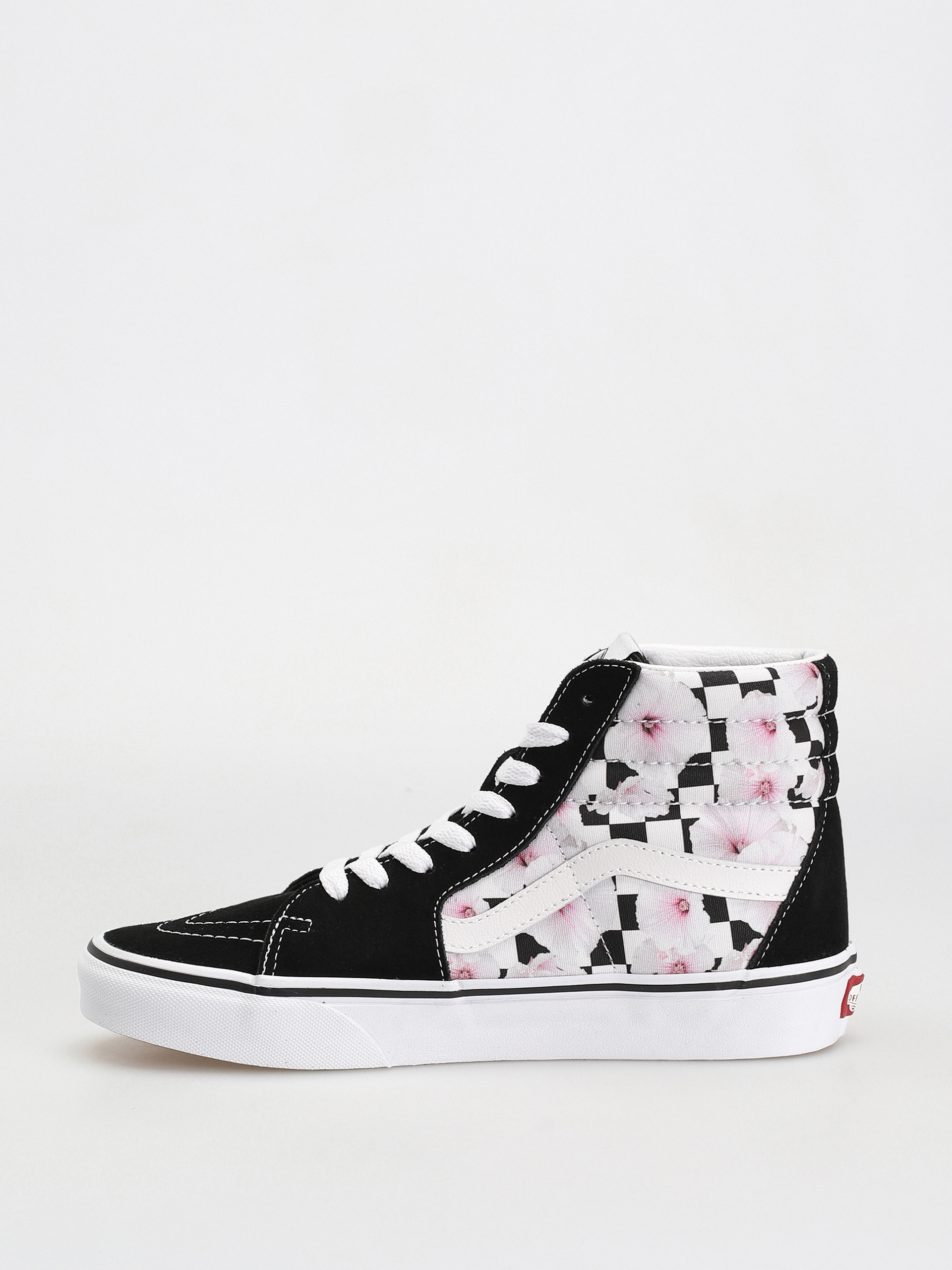 Buty Vans Sk8 Hi Wmn (hibiscus check black)