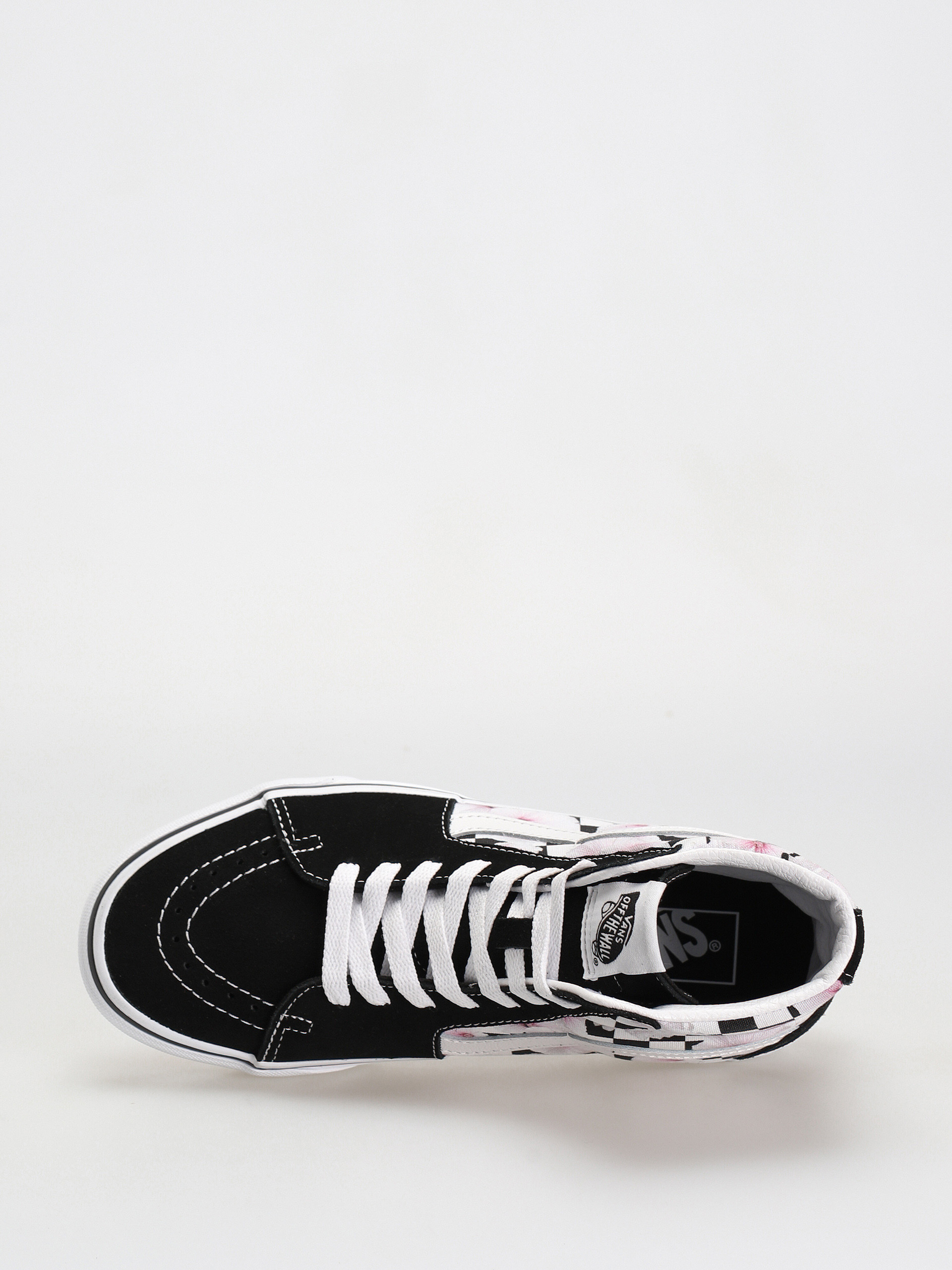 Buty Vans Sk8 Hi Wmn (hibiscus check black)