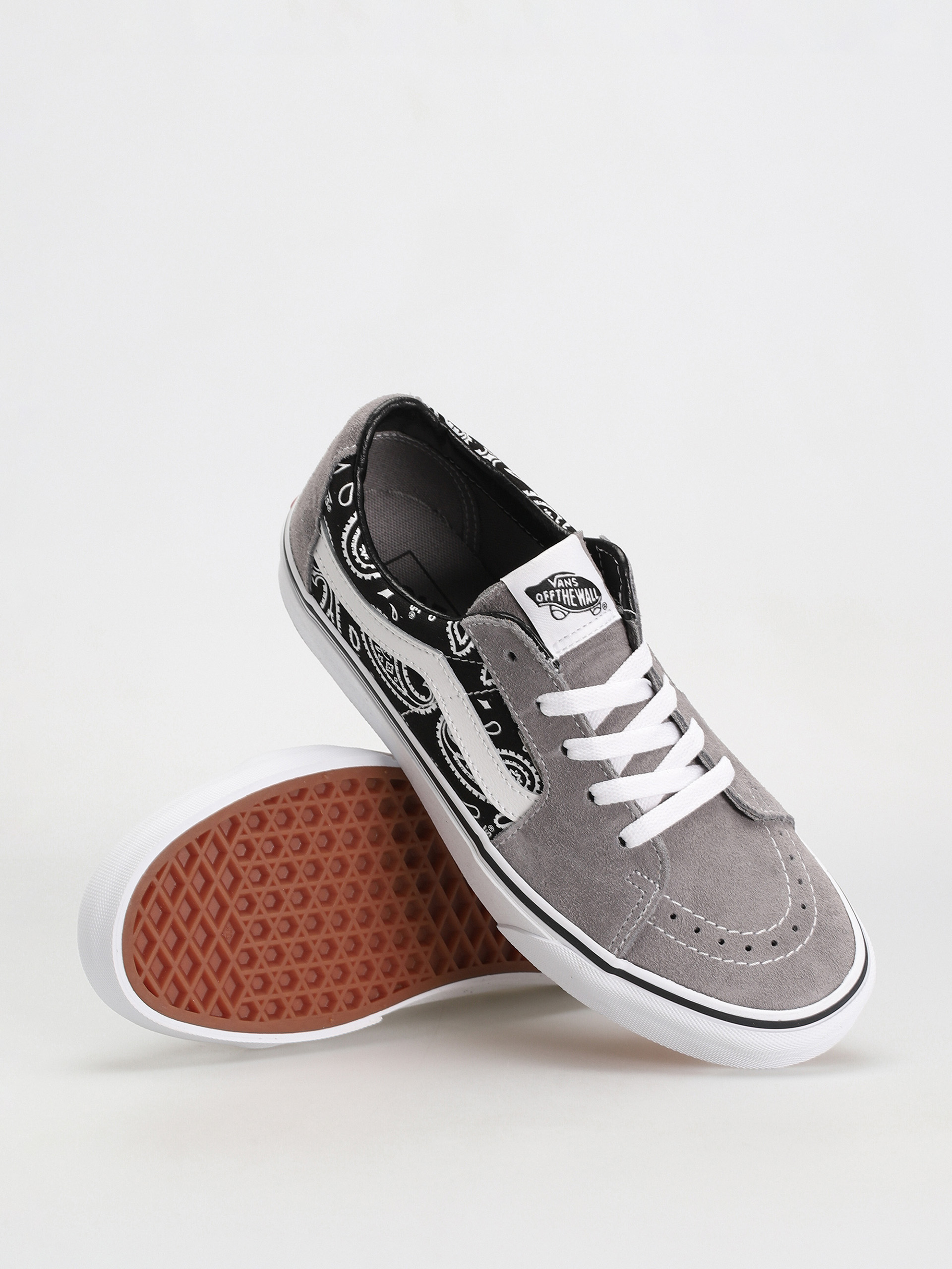 Buty Vans Sk8 Low (paisley gray/true white)