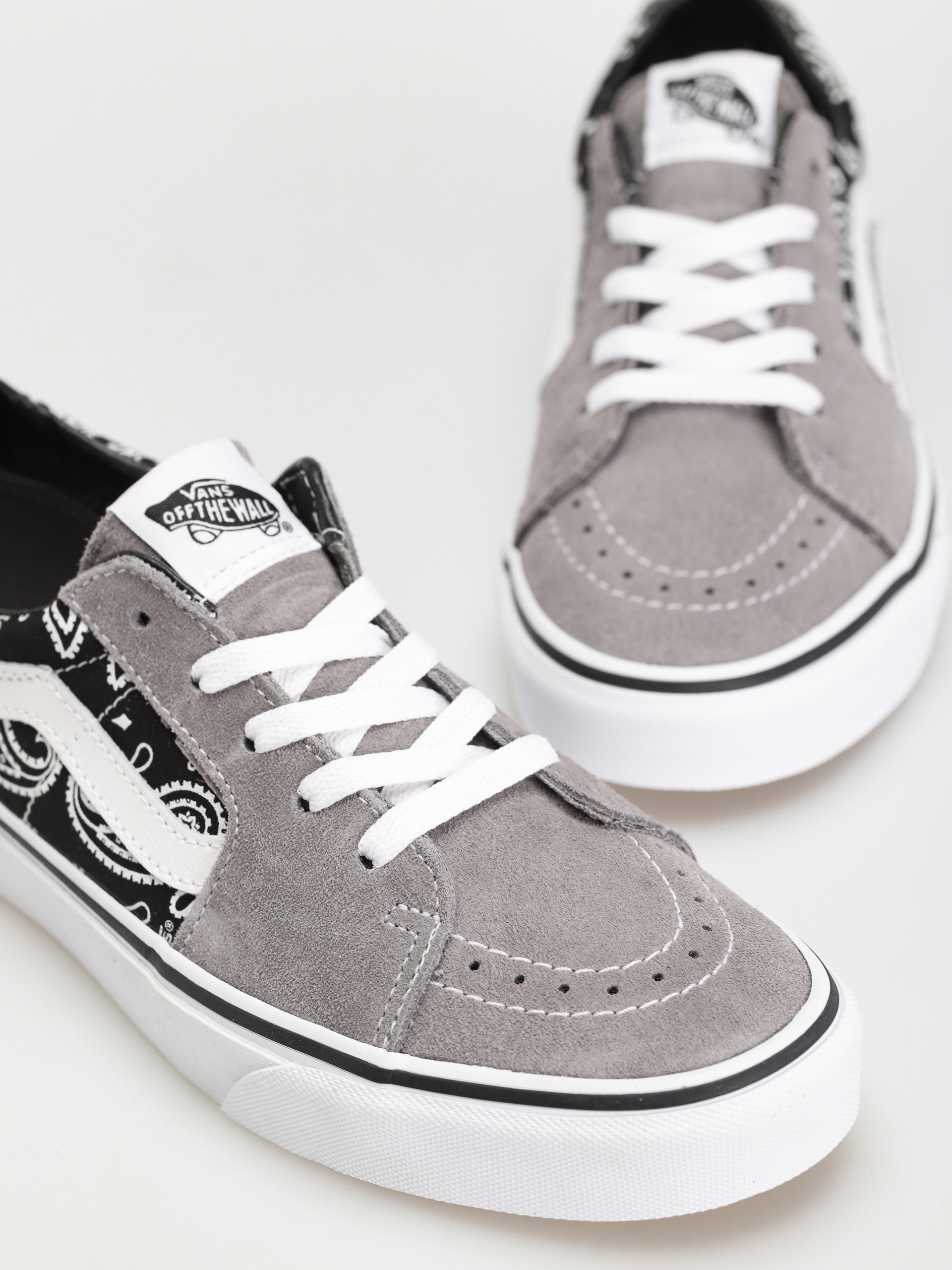 Buty Vans Sk8 Low (paisley gray/true white)