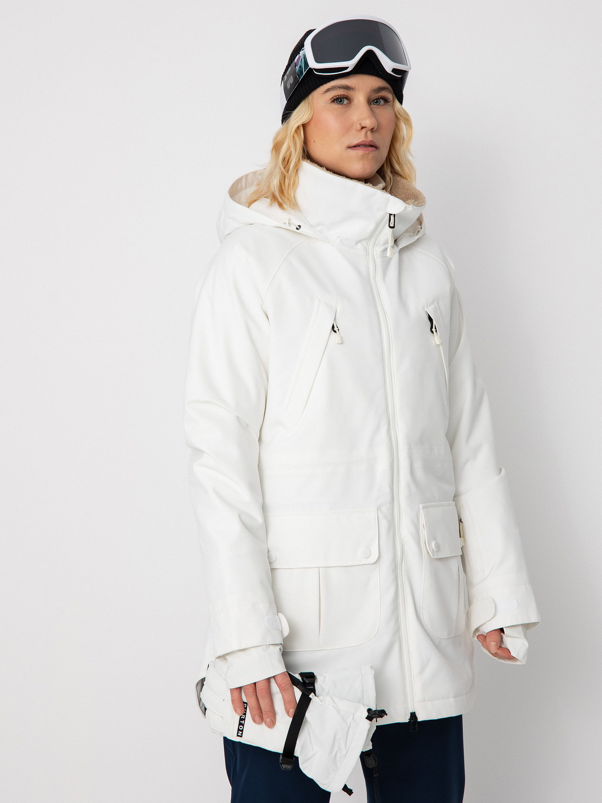 Damska Kurtka snowboardowa Burton Prowess (stout white)