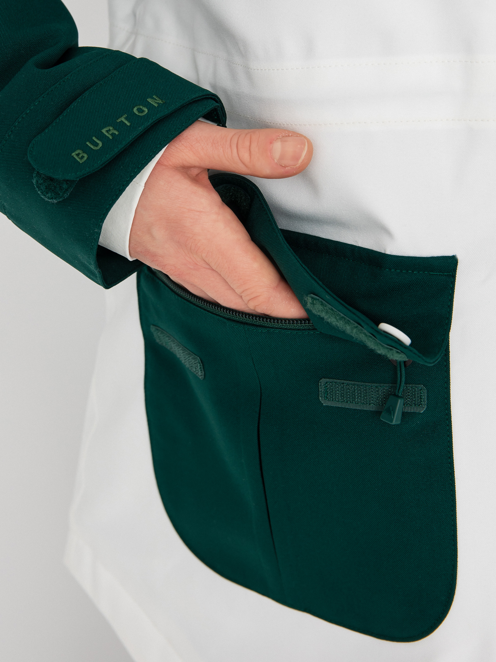 Damska Kurtka snowboardowa Burton Prowess (botanical garden/stout white)