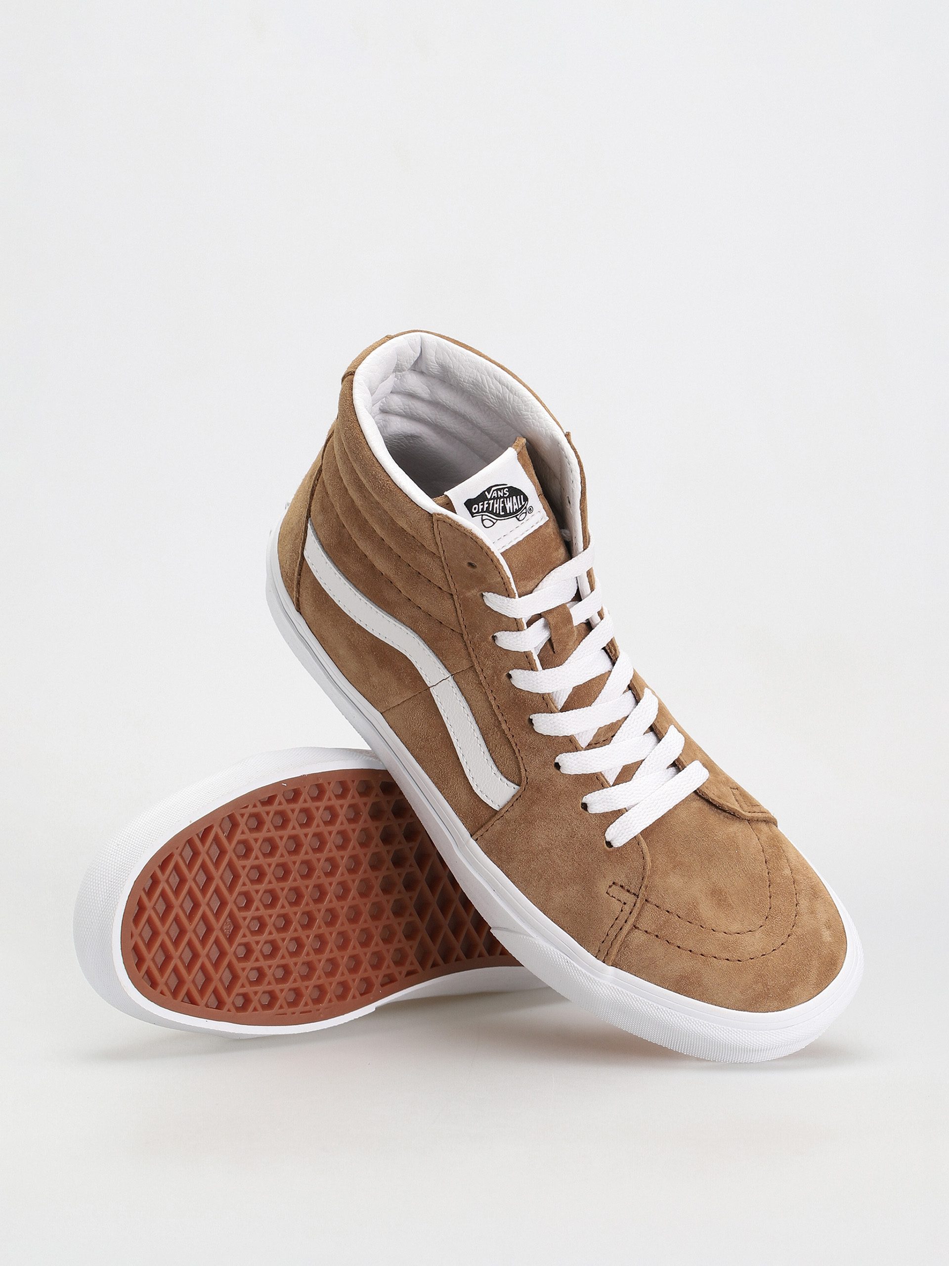 Buty Vans Sk8 Hi (pig suede tobacco brown)