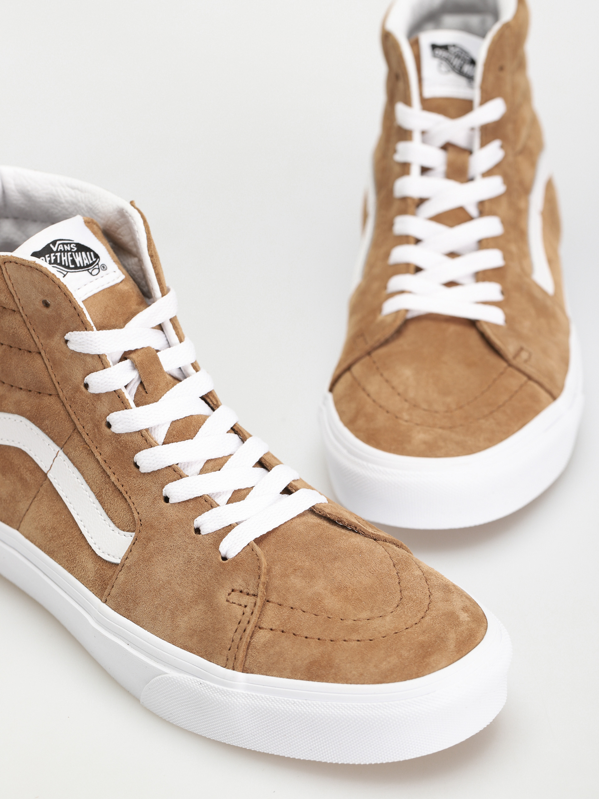Buty Vans Sk8 Hi (pig suede tobacco brown)