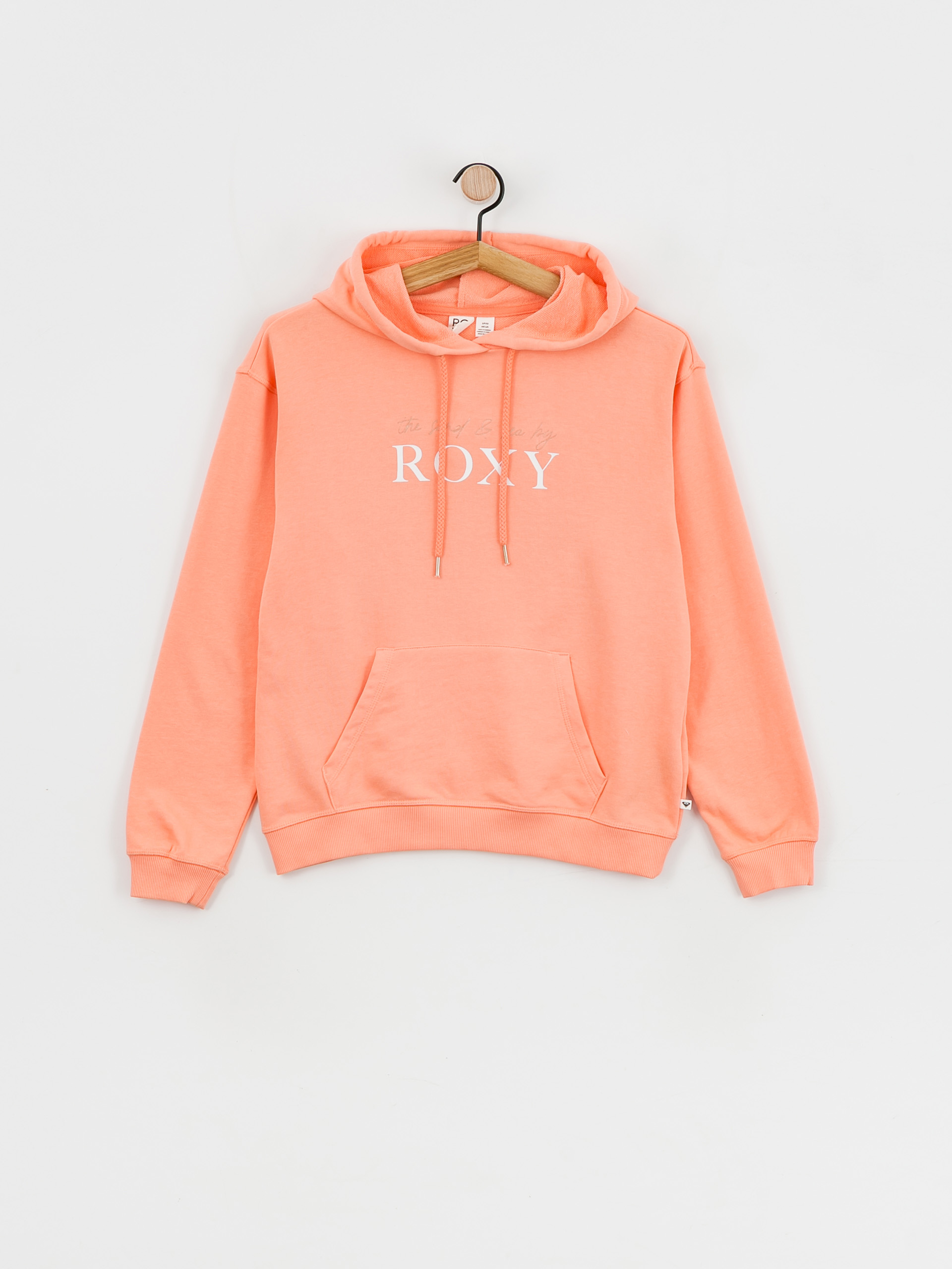 Bluza z kapturem Roxy Surf Stoked HD Wmn (papaya punch)