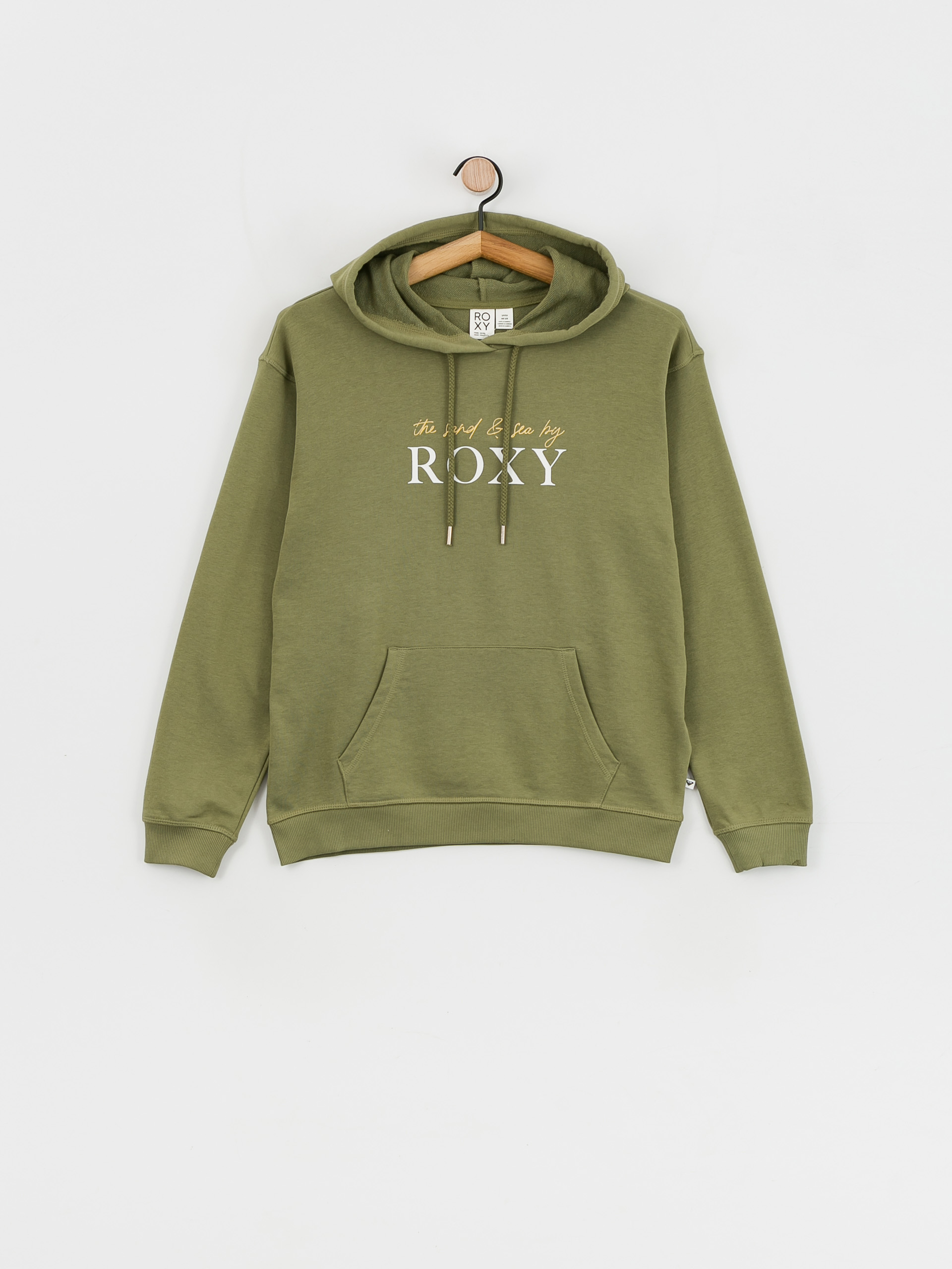 Bluza z kapturem Roxy Surf Stoked HD Wmn (loden green)