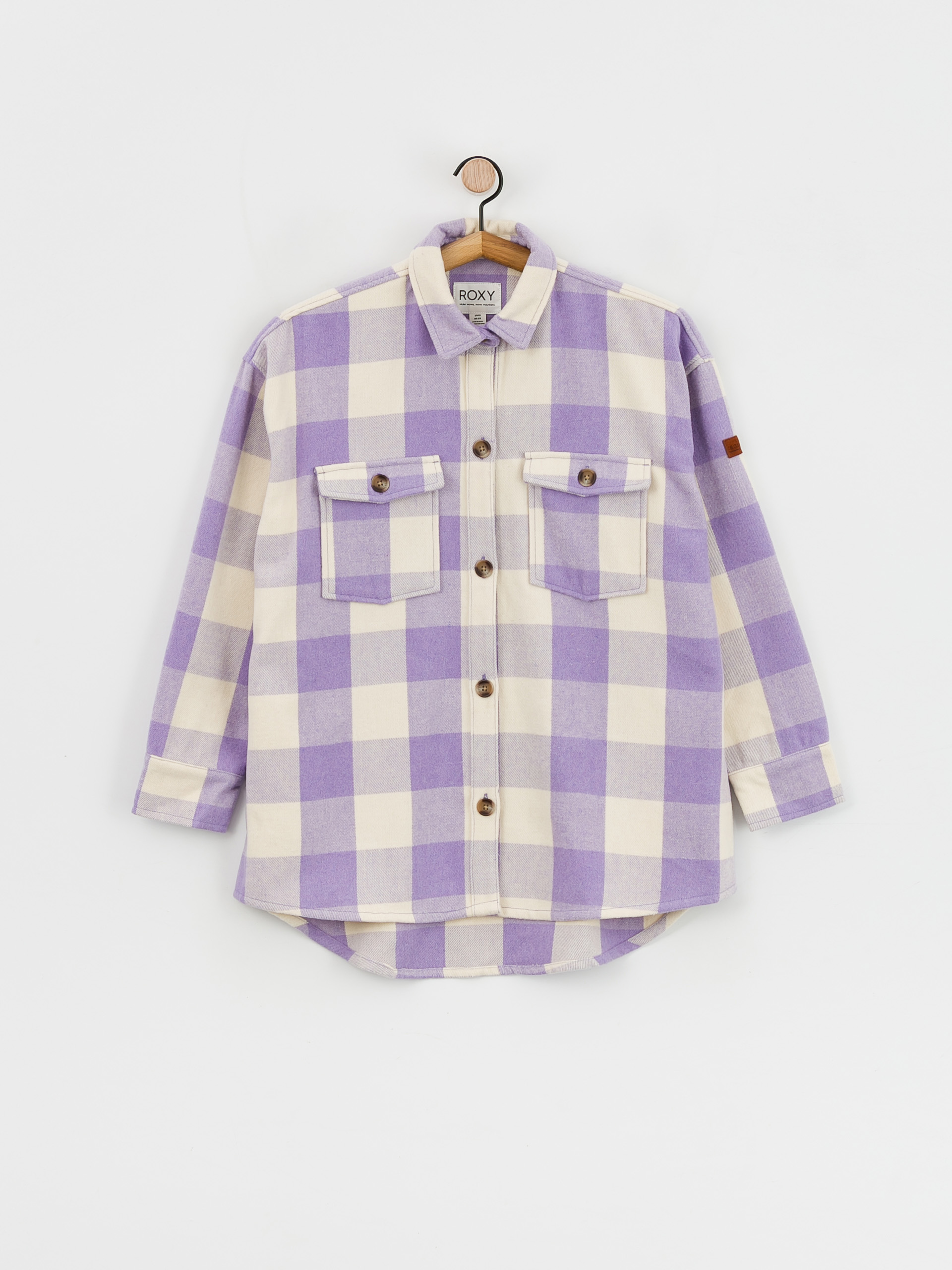 Koszula Roxy Check The Swell Wmn (tapioca paradiso plaid)