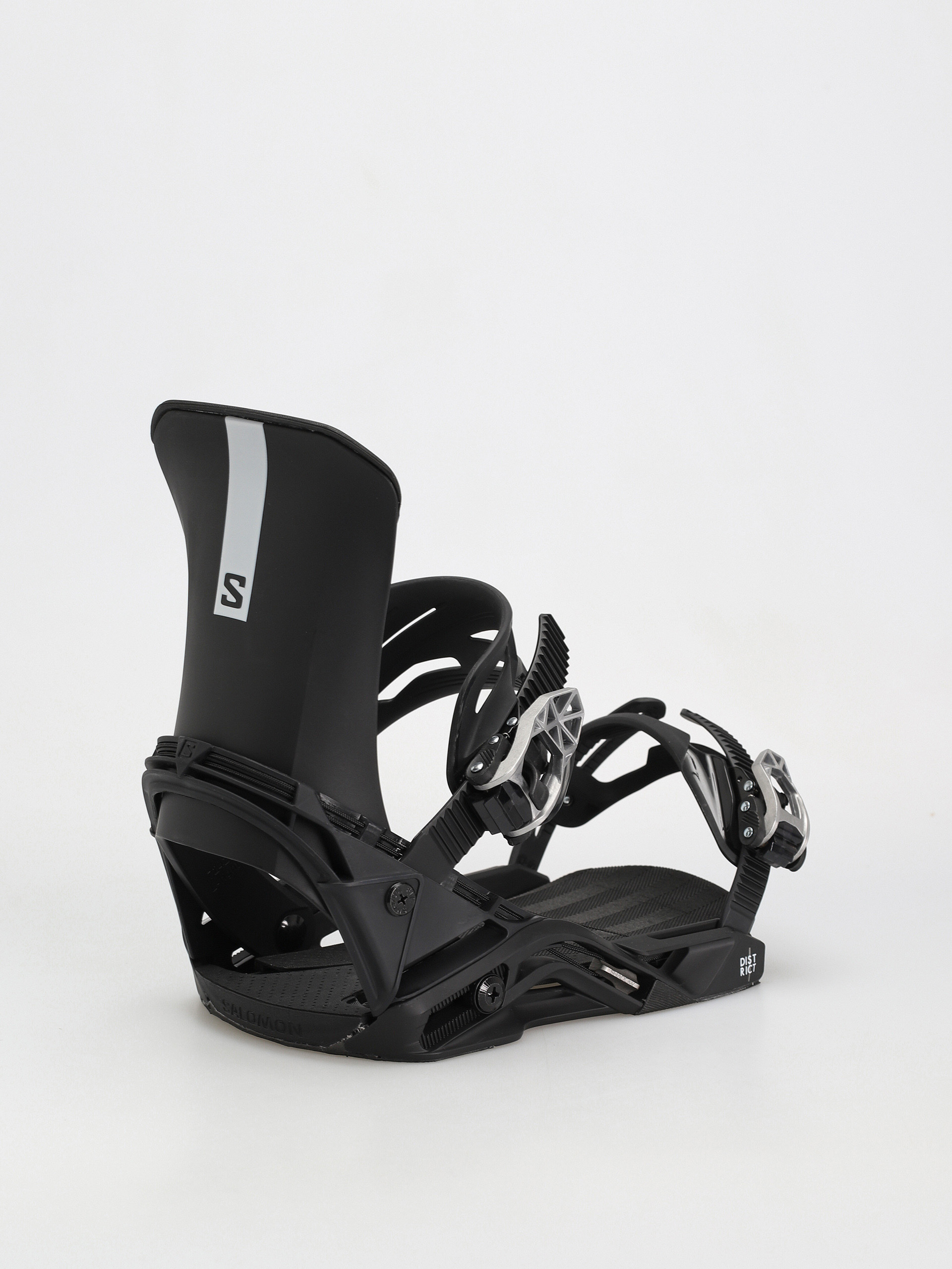 Męskie Wiązania snowboardowe Salomon District (black)