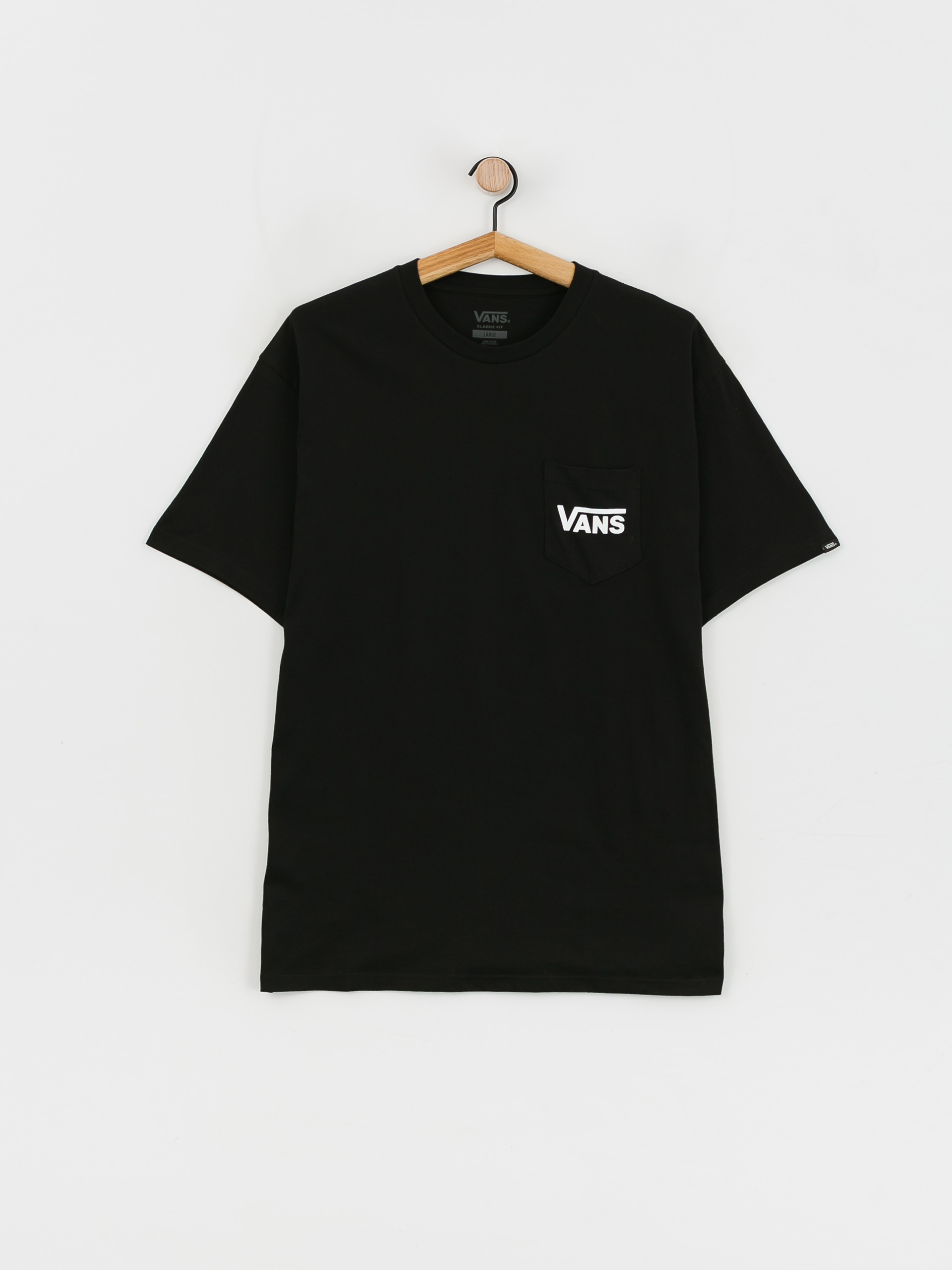 T-shirt Vans Style 76 Back (black/white)