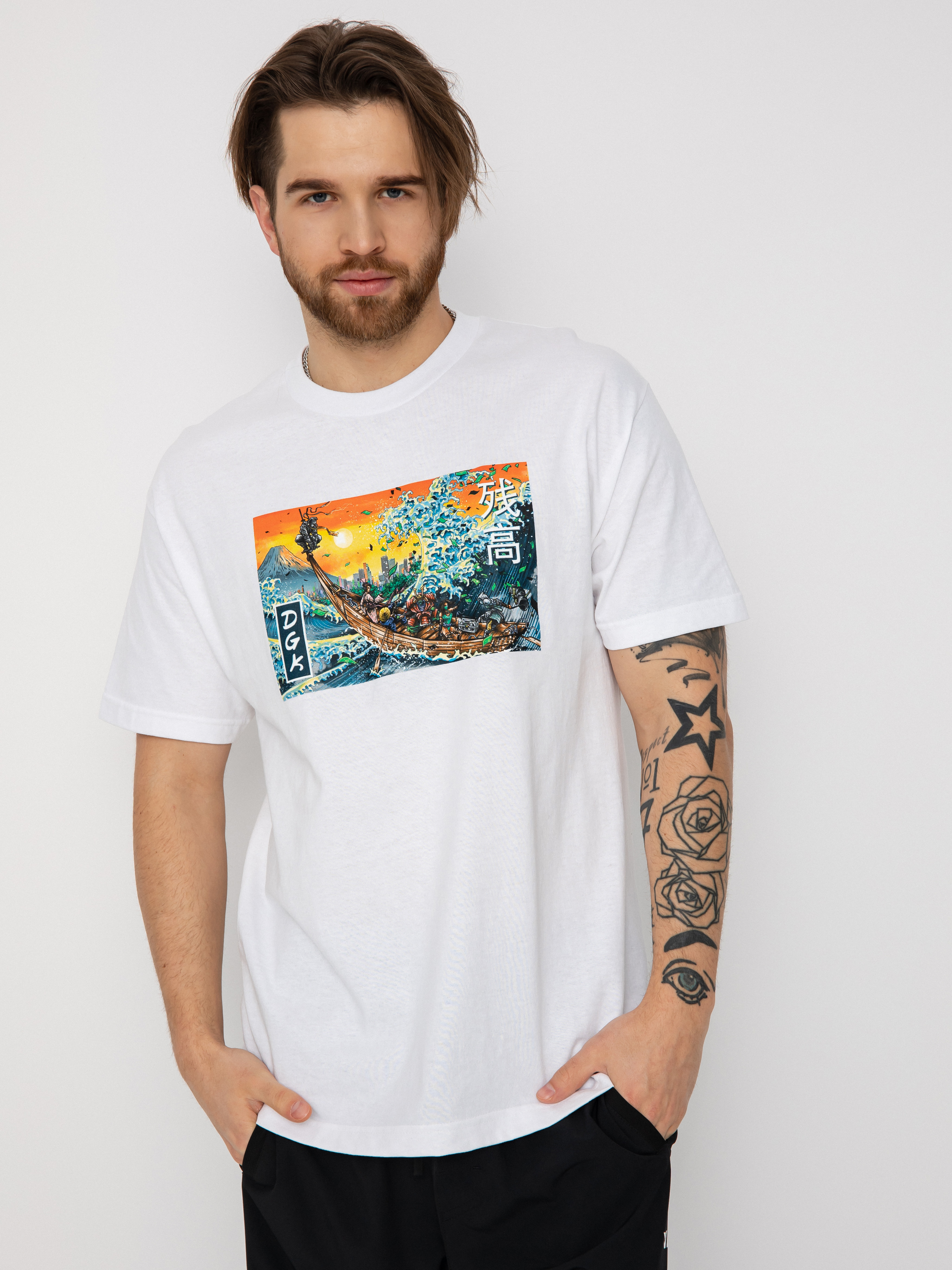 T-shirt DGK Big Timers (white)