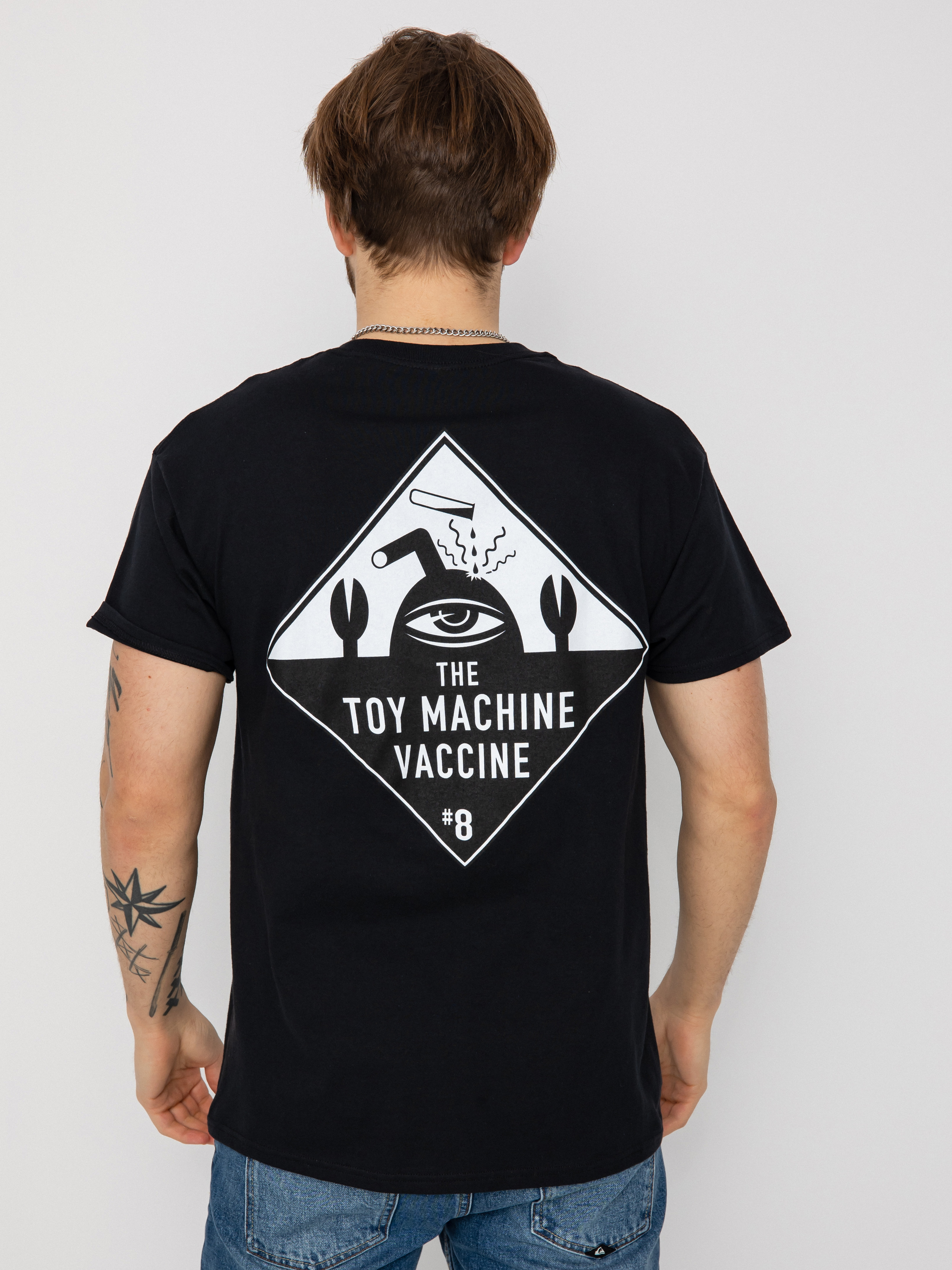 T-shirt Toy Machine Vaccine (black)