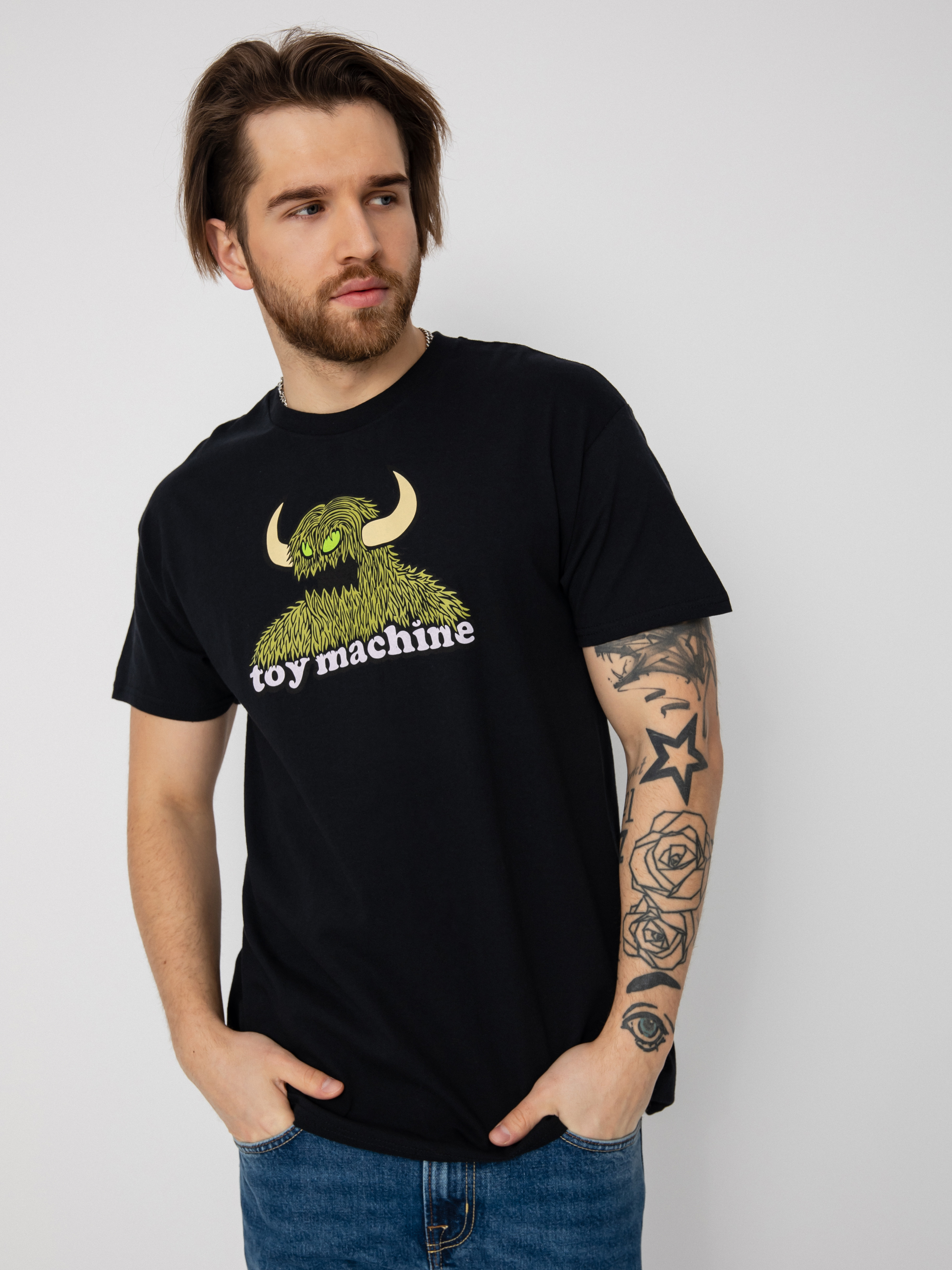 T-shirt Toy Machine Furry Monster (black)