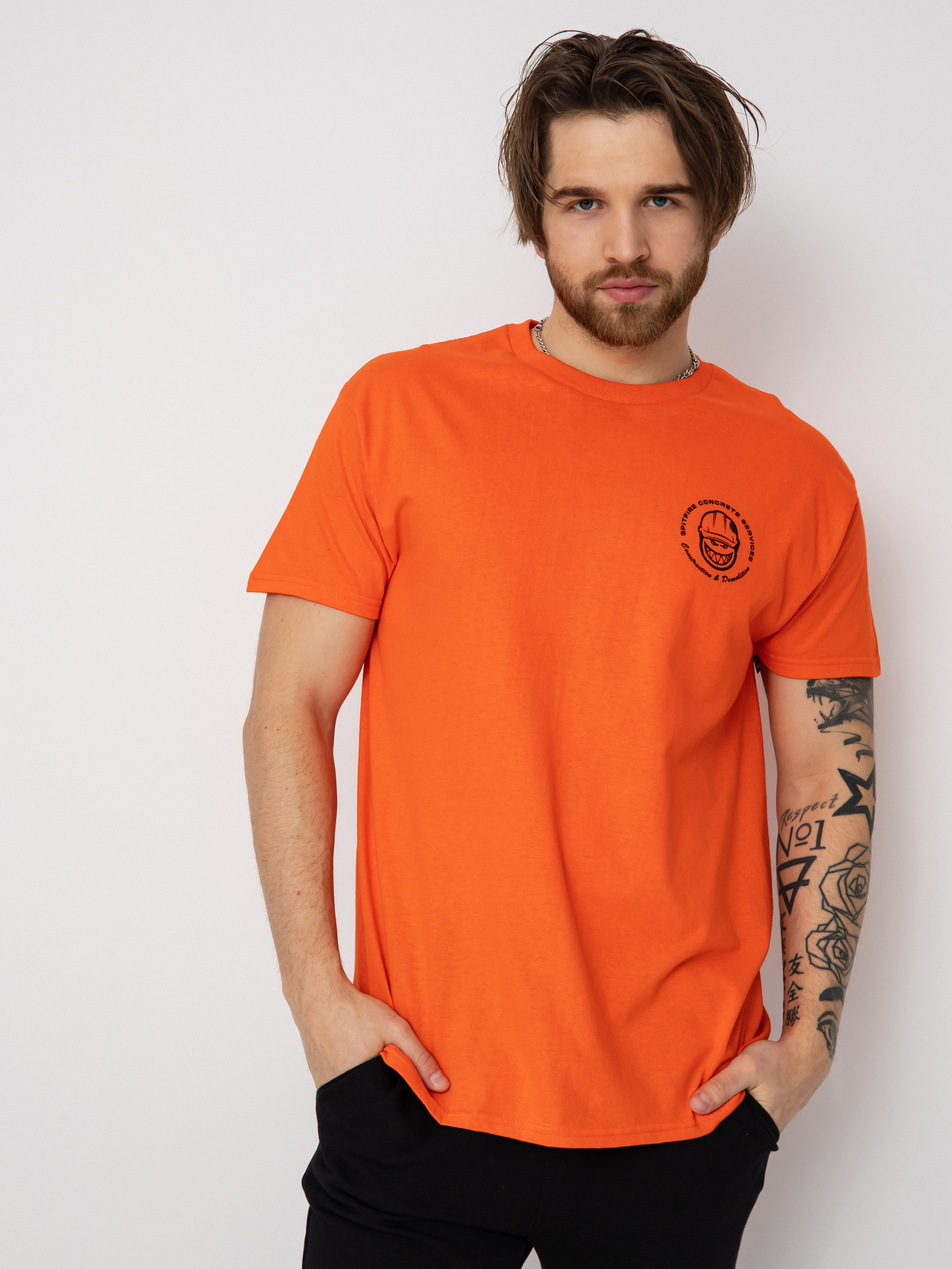 T-shirt Spitfire Hardhead (orange)