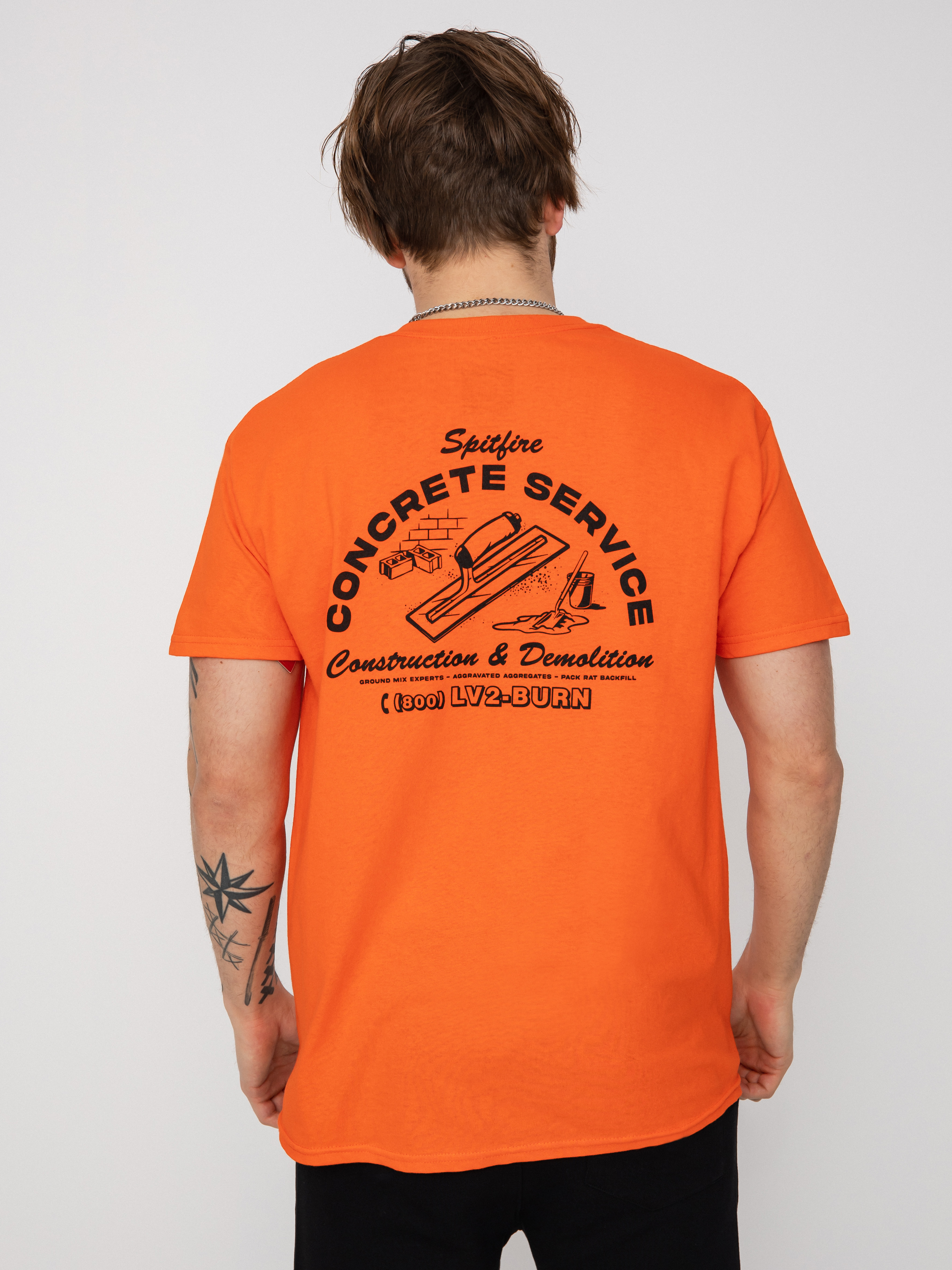 T-shirt Spitfire Hardhead (orange)