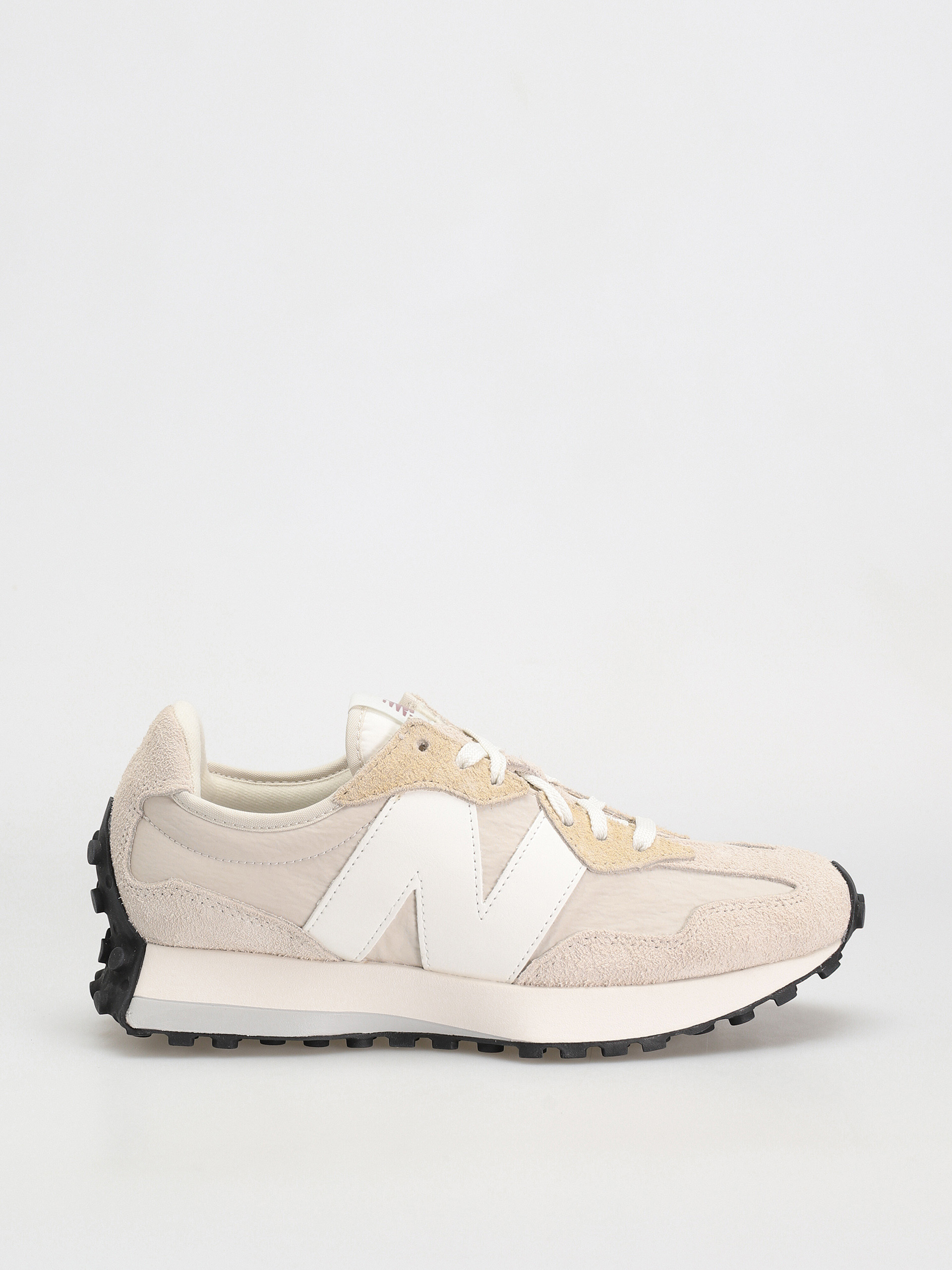 Buty New Balance 327 - brązowy (sea salt brown)