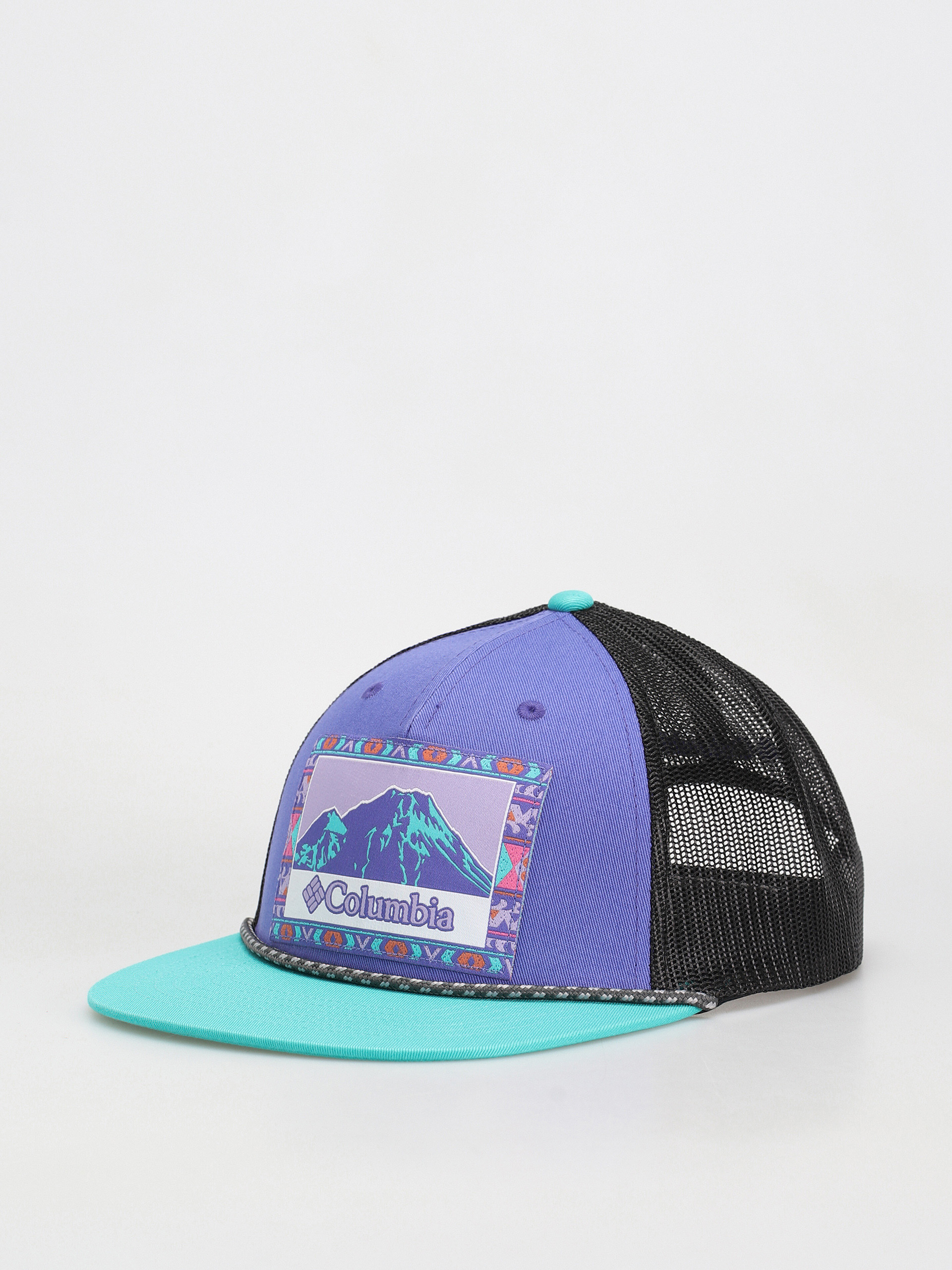 Czapka z daszkiem Columbia Flat Brim (purple/lotus/b)