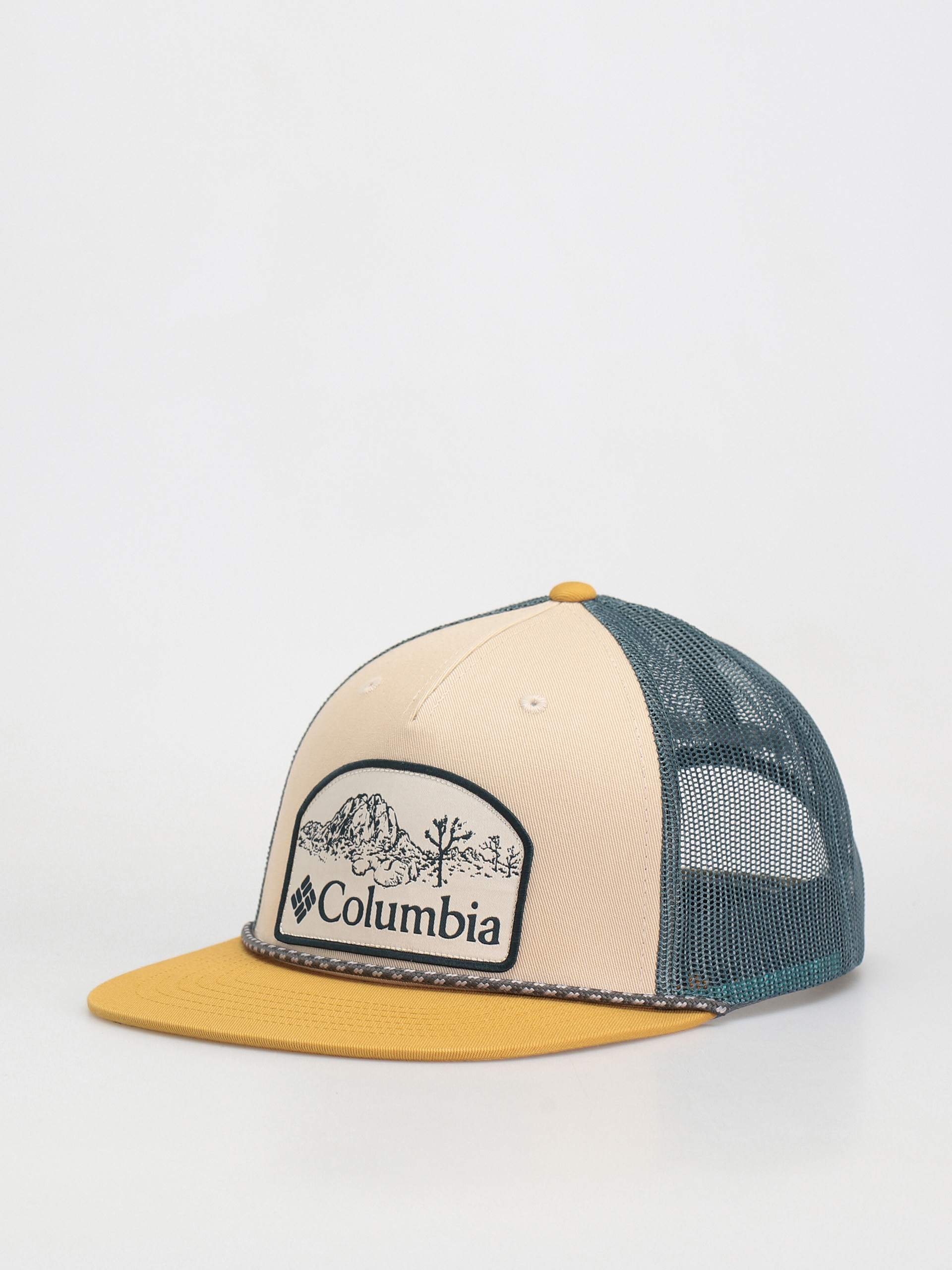 Czapka z daszkiem Columbia Flat Brim (chalk/metal/h)