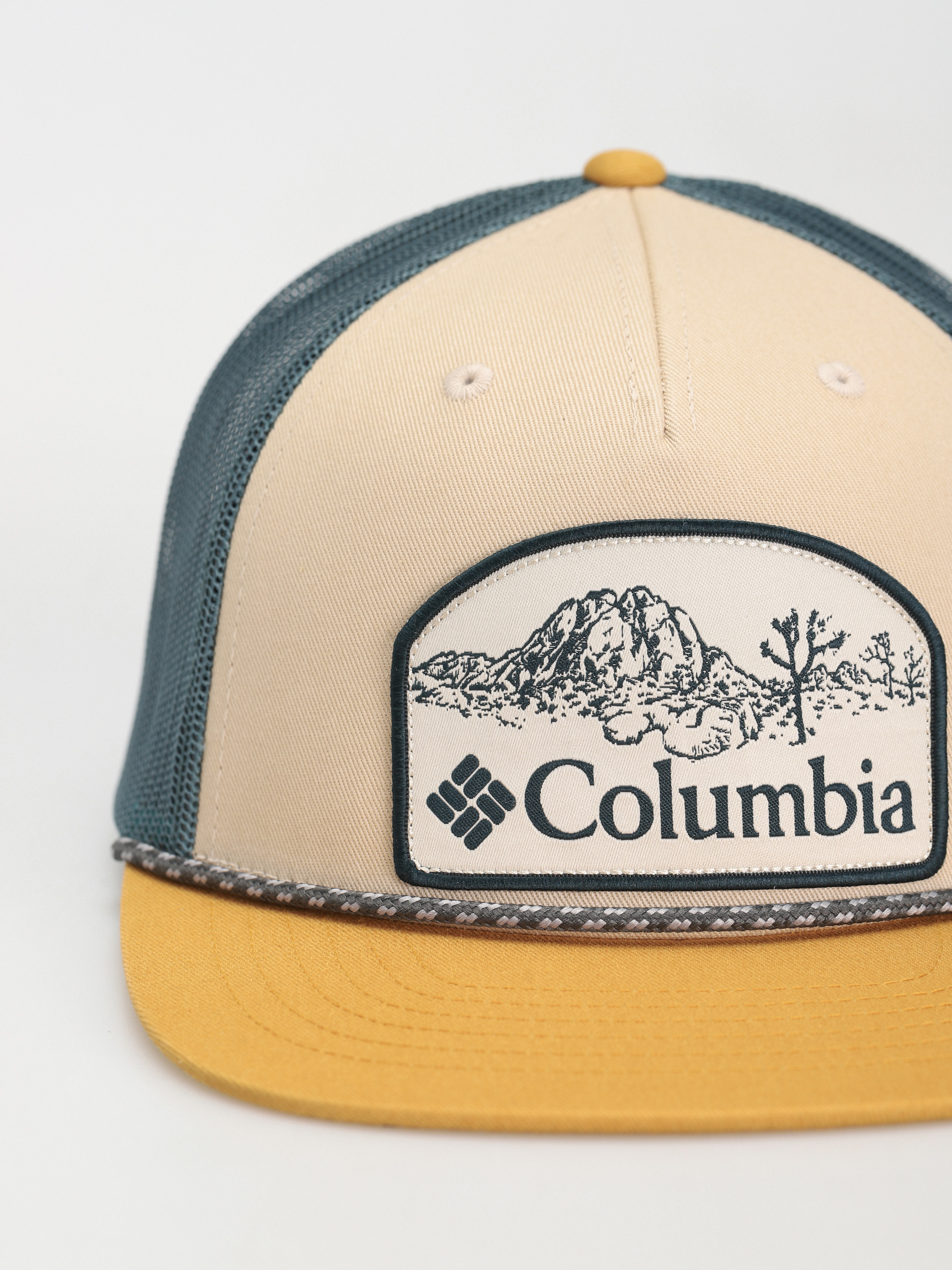 Czapka z daszkiem Columbia Flat Brim (chalk/metal/h)
