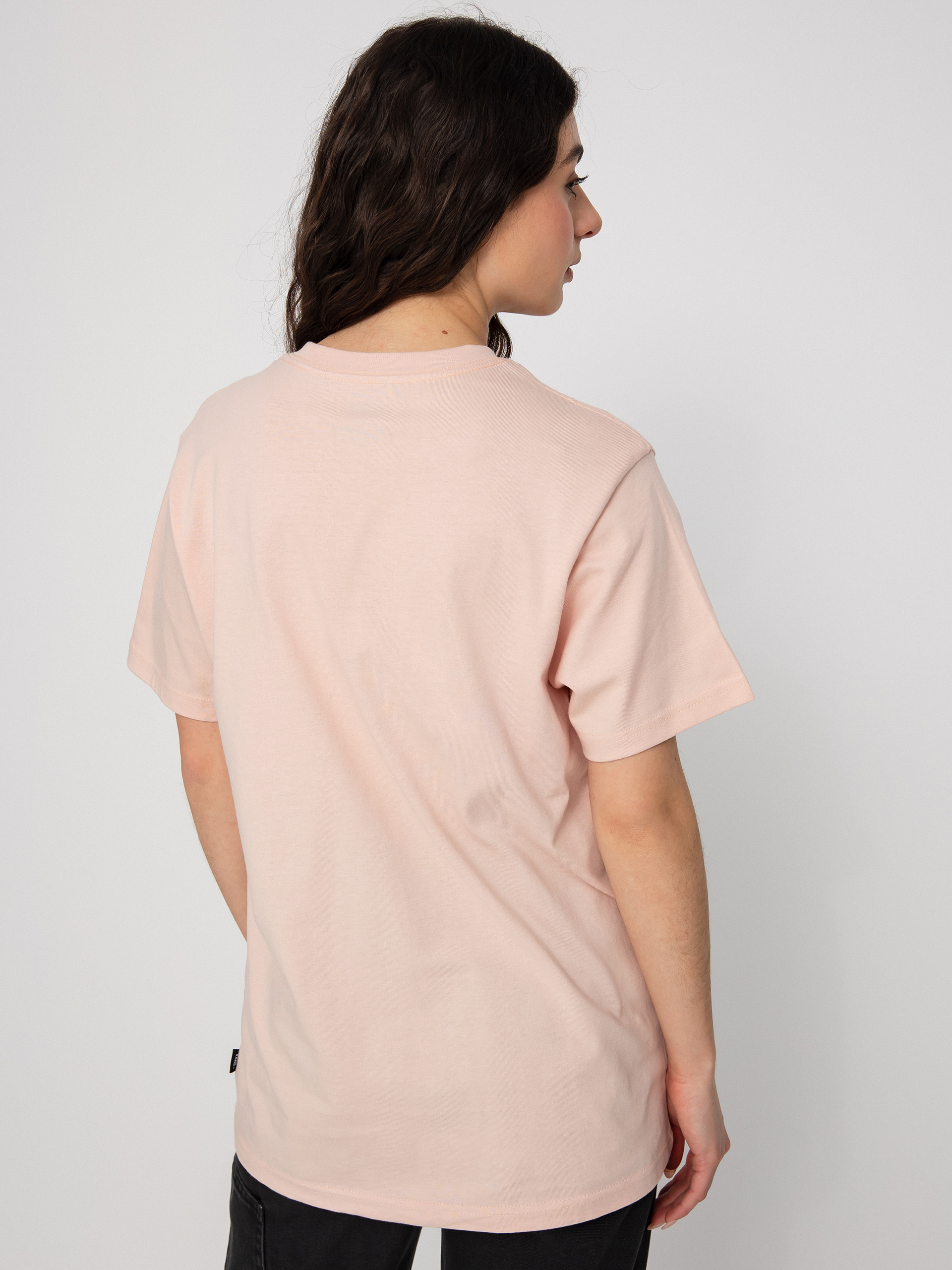 T-shirt Vans Left Chest Logo Wmn (rose smoke)